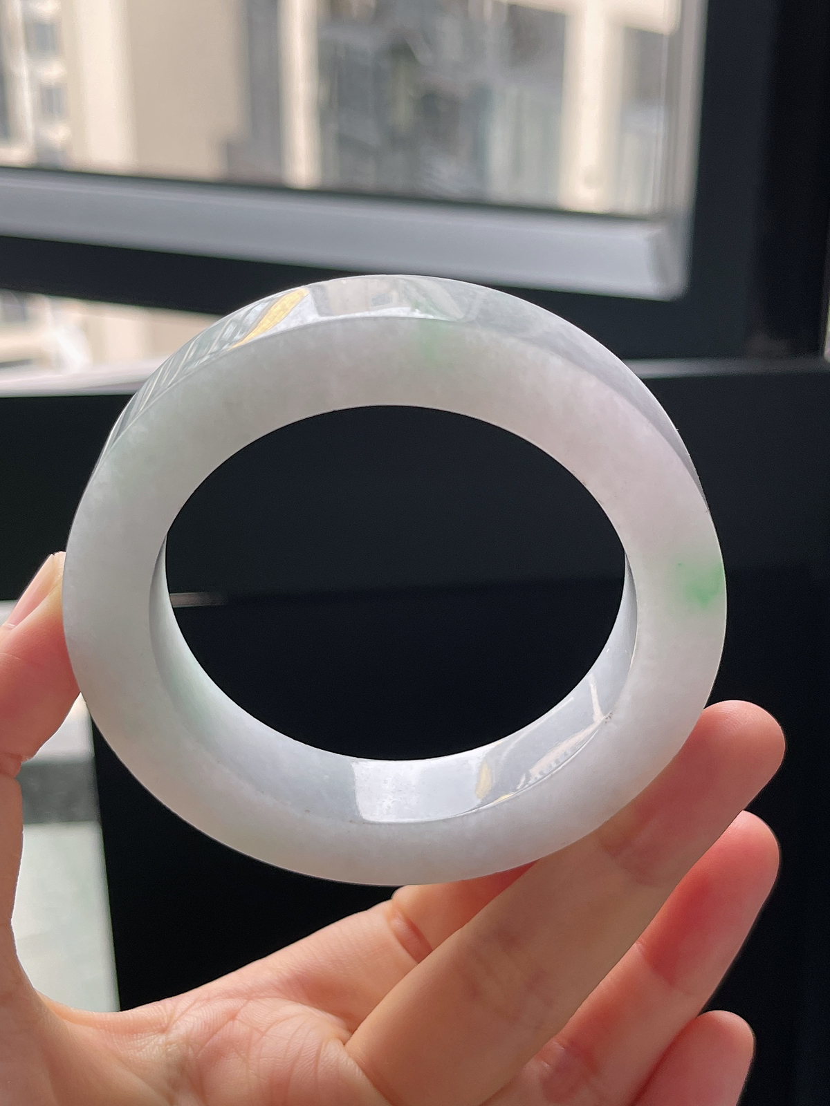 翡翠镯饼，⭕️正圈最大做59，最小做55.5