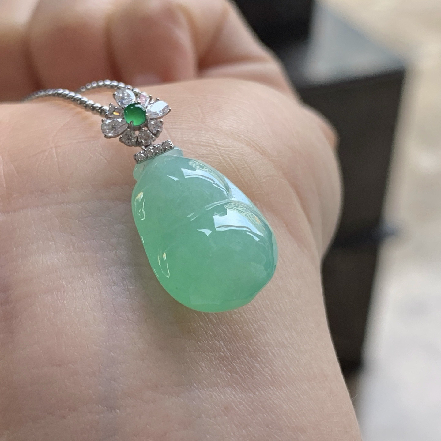 金扣晴绿豆子^_^颜色好看 清新