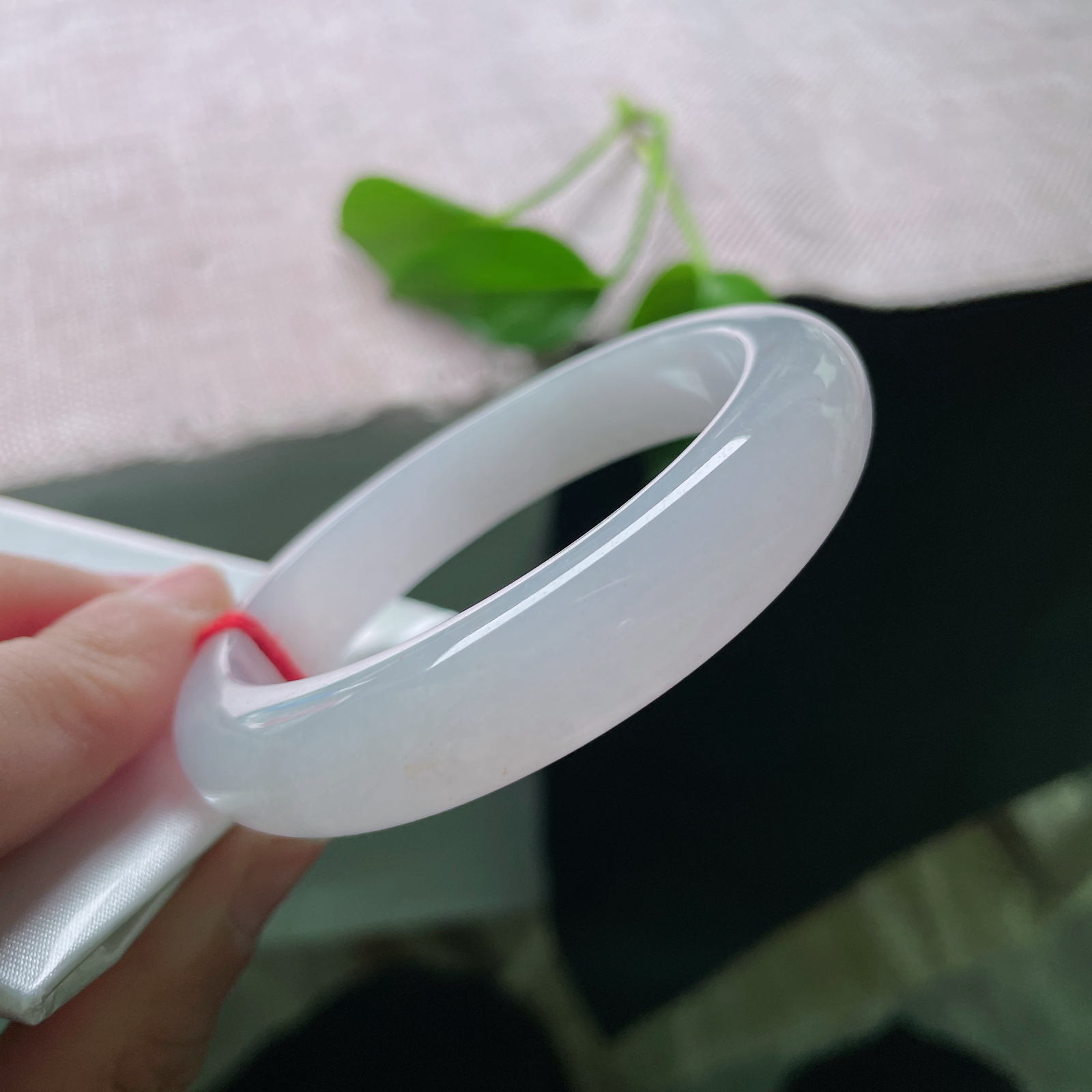 54.3/12.3/8.5冰紫正圈，水头好，种老，洒金，紫气东来，财运亨通。完美的。