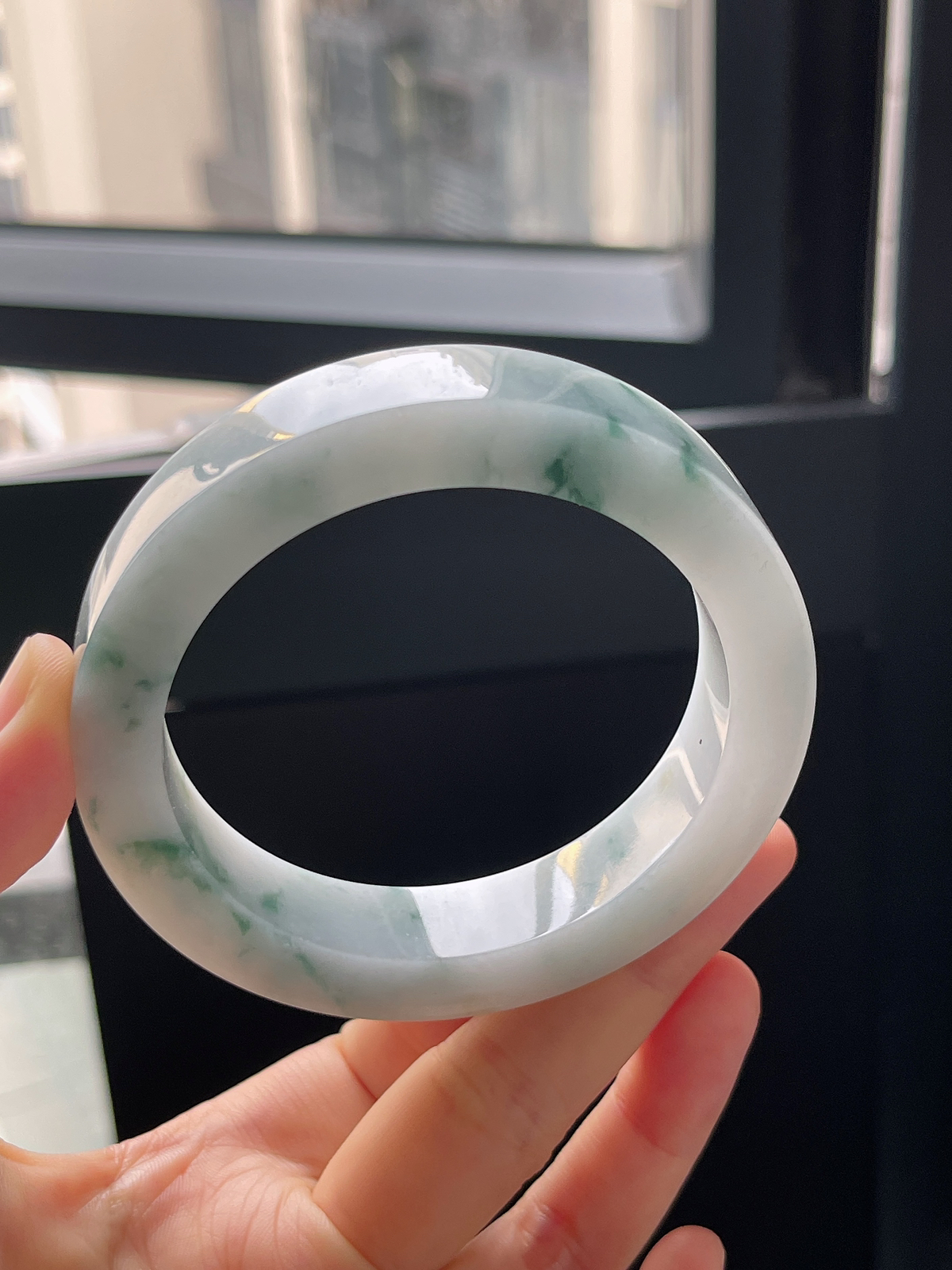 翡翠镯饼，⭕️正圈最大做59，最小做57.5