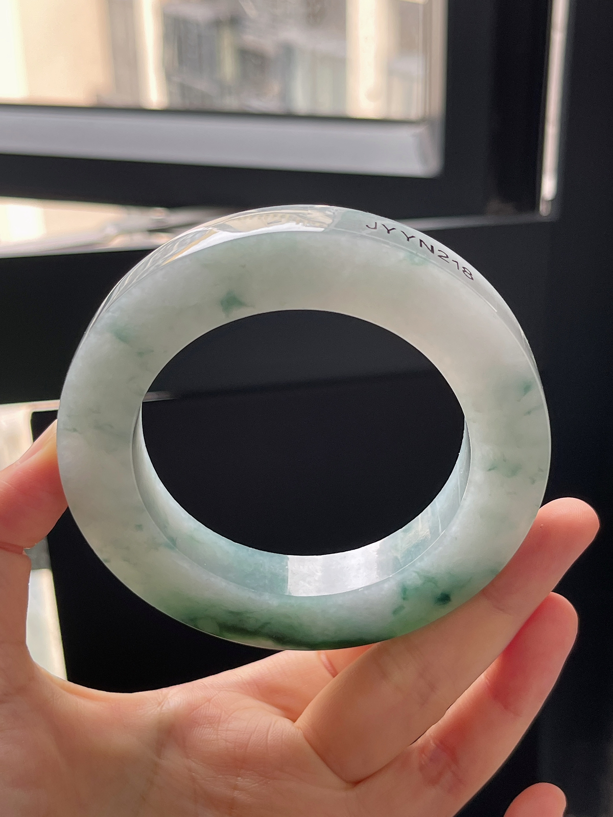 翡翠毛胚，⭕️正圈最大做69，圆条最小做65；最小做58.3