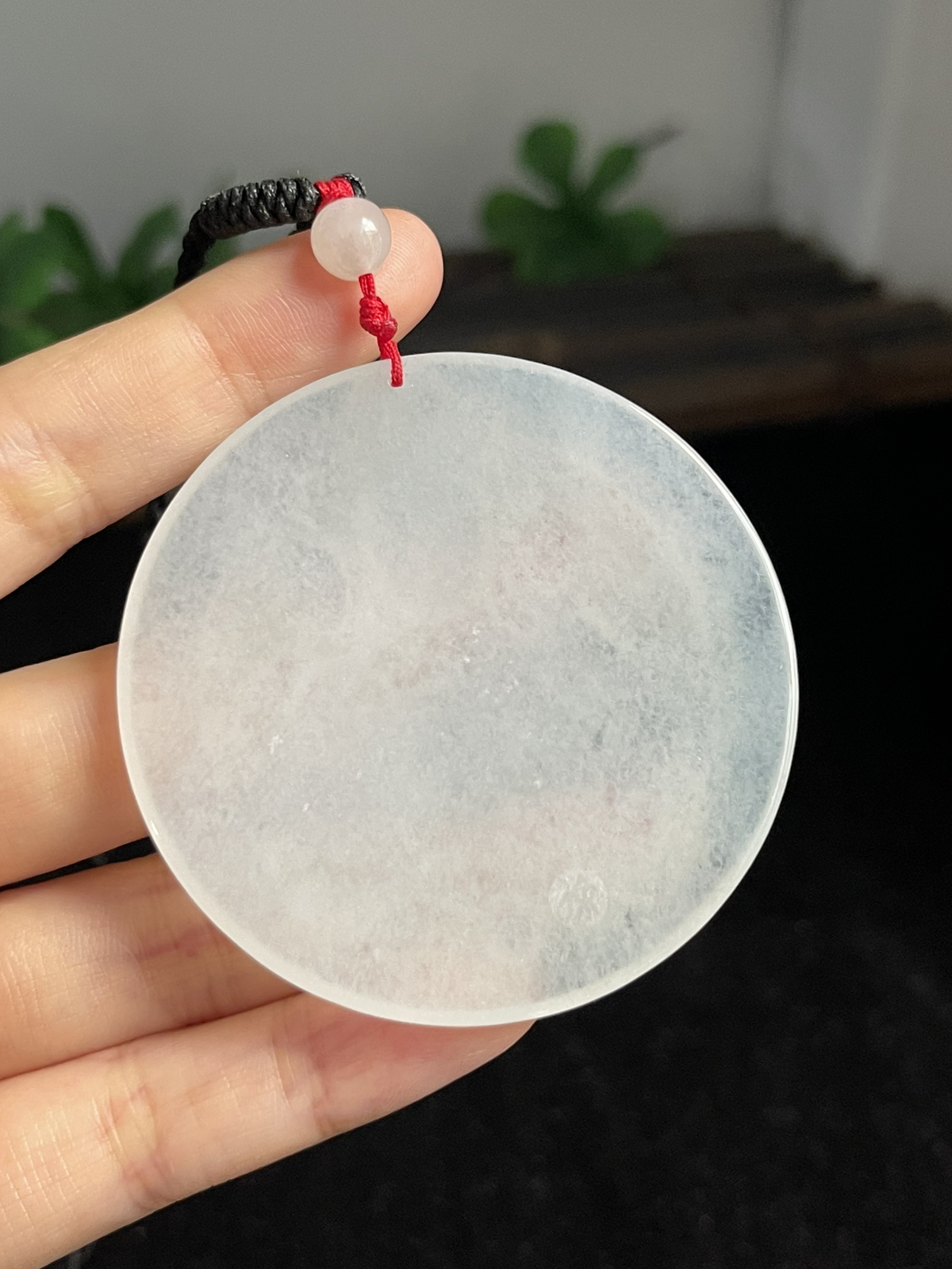 翡翠挂件，配珠未测