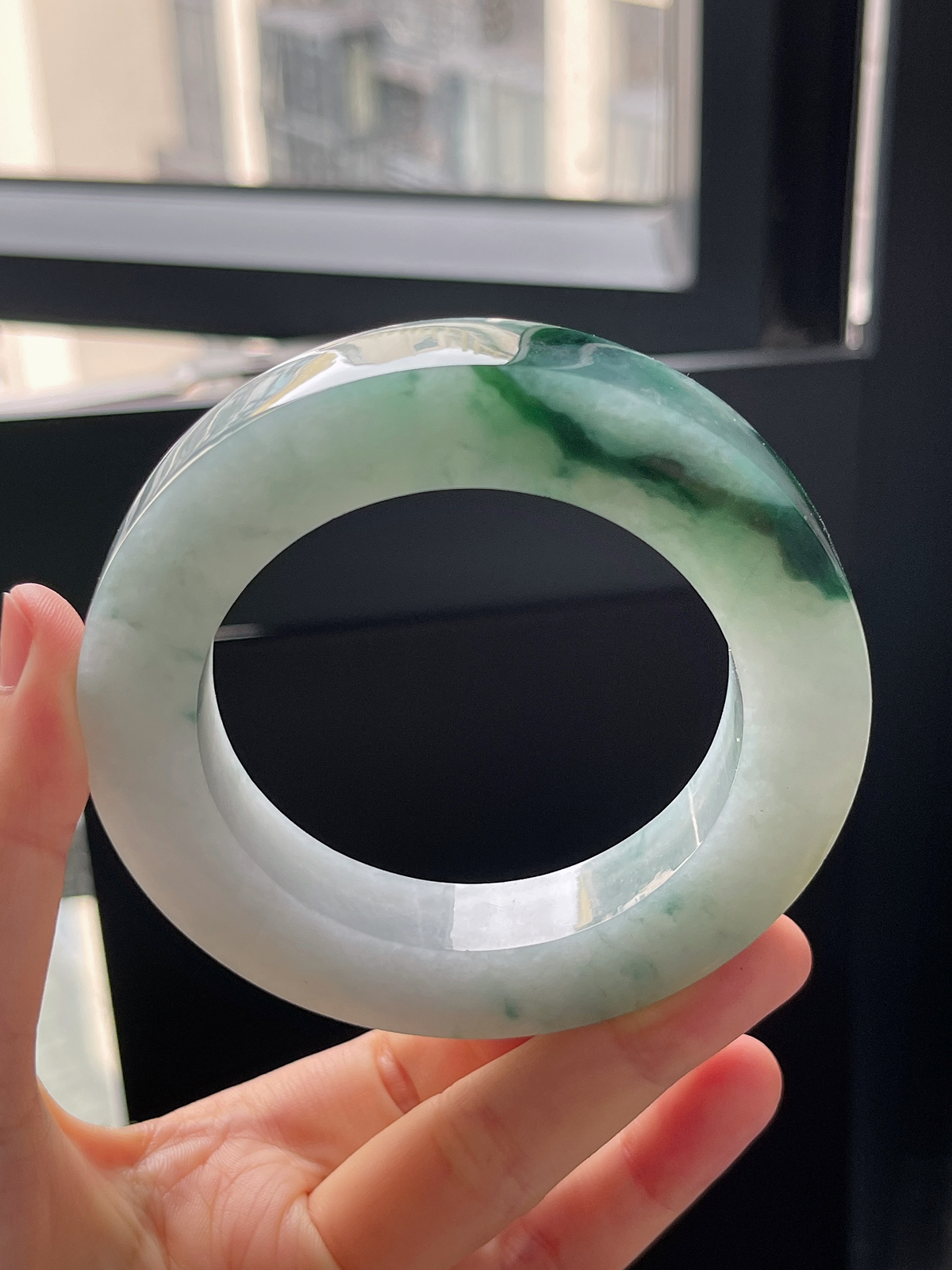 翡翠毛胚，⭕️正圈最大做69，圆条最大做65；最小做58.3