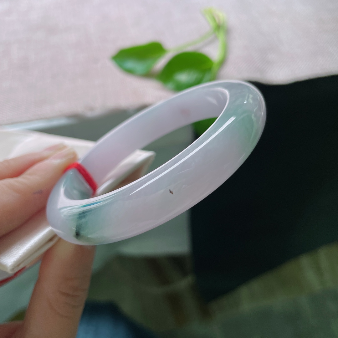 57.5/12/9，紫罗兰正圈，水润细腻，揽一袖紫霞，作衬你的月光。皮纹，ss49999a