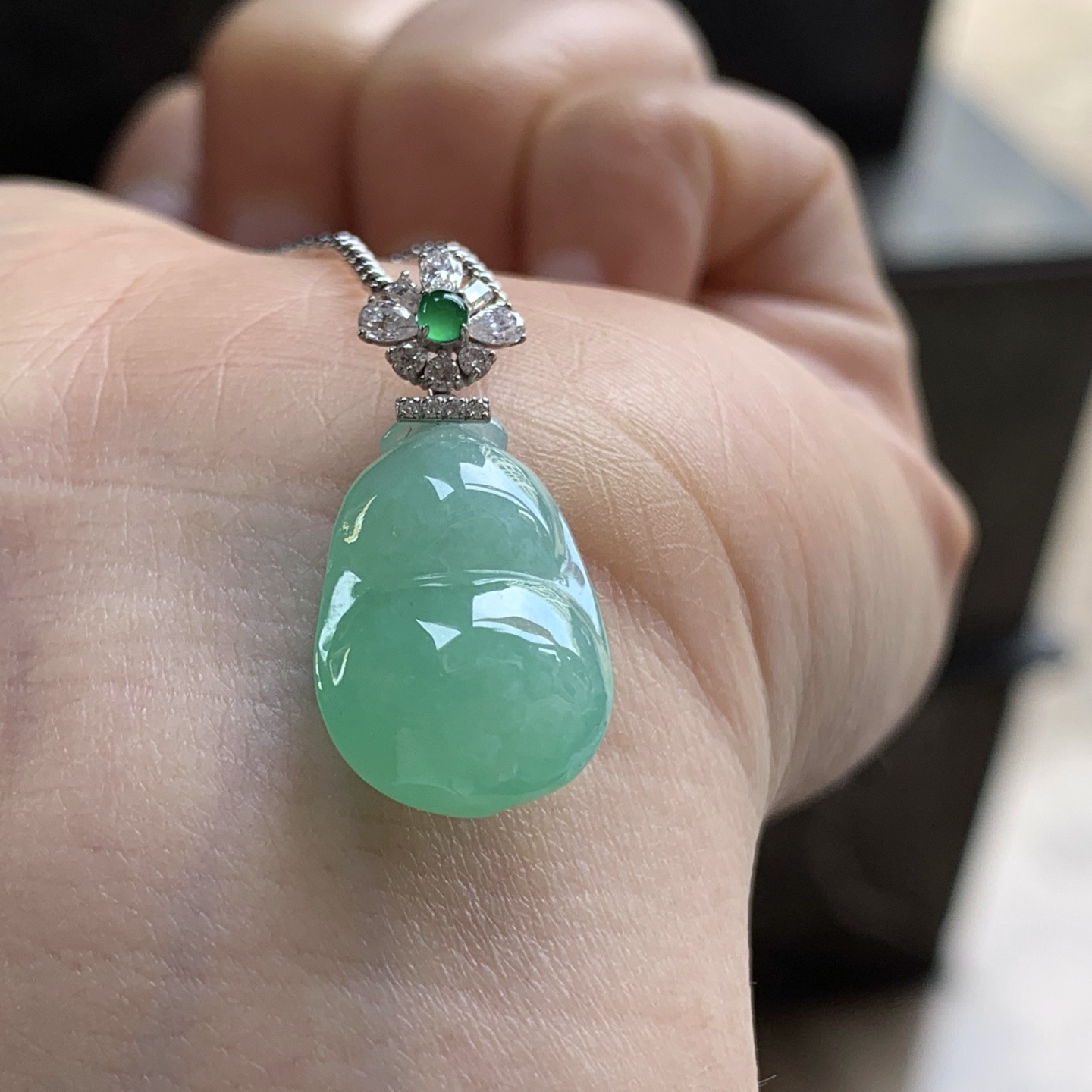 金扣晴绿豆子^_^颜色好看 清新