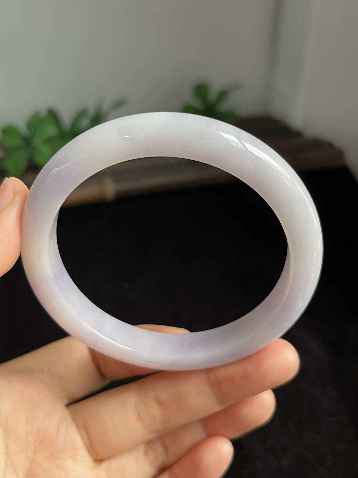 正圈57.2圈口，翡翠手镯