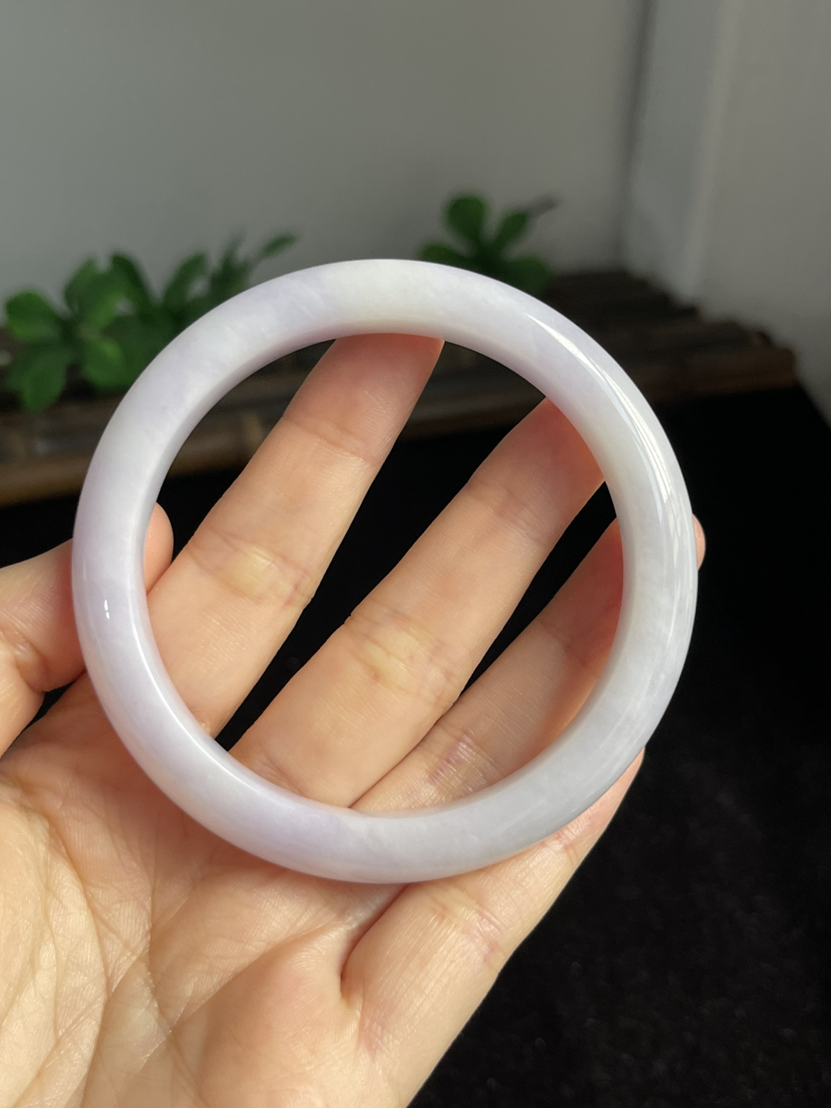 正圈57.2圈口，翡翠手镯