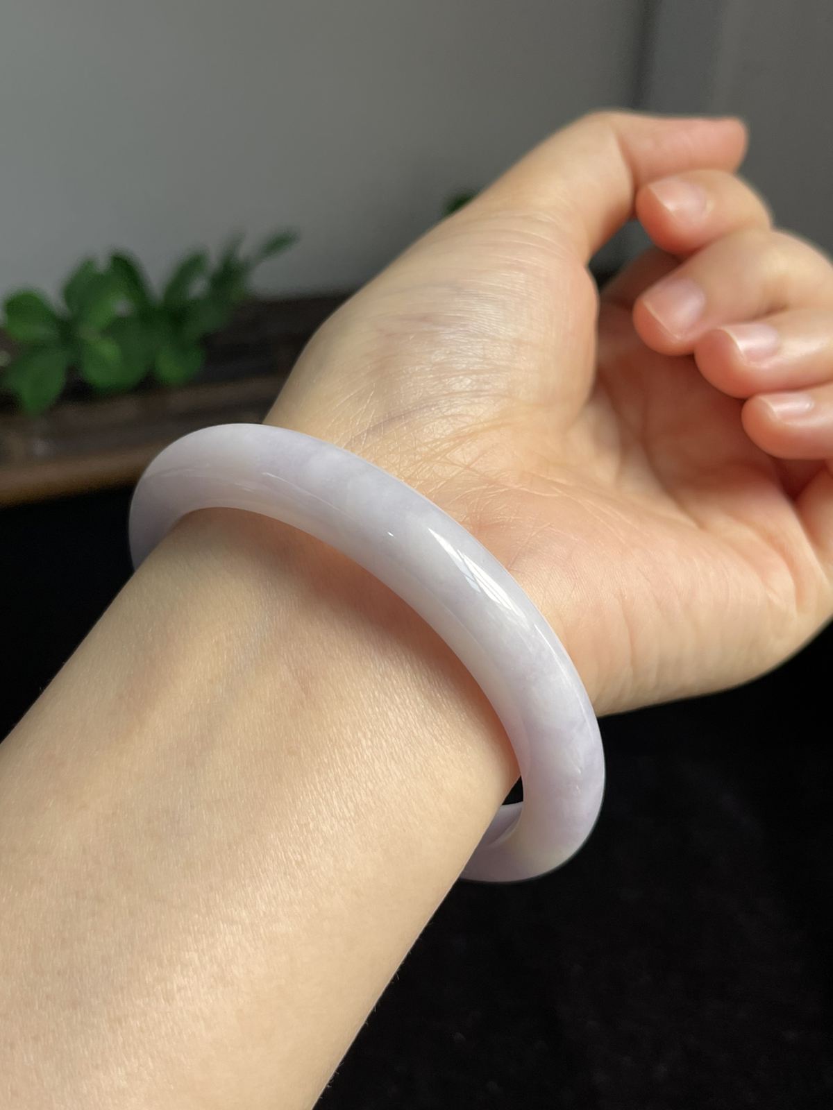 正圈57.2圈口，翡翠手镯