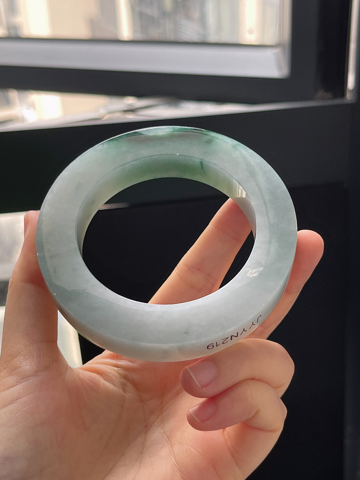 翡翠毛胚，⭕️正圈最大做69，圆条最大做65；最小做58.3