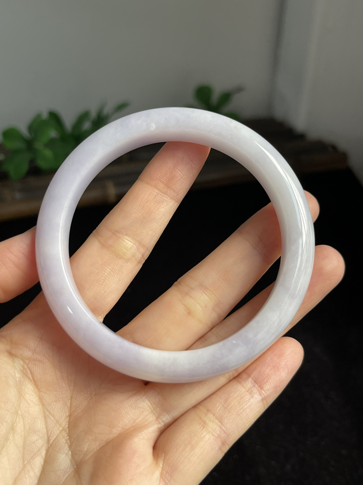 正圈57.2圈口，翡翠手镯