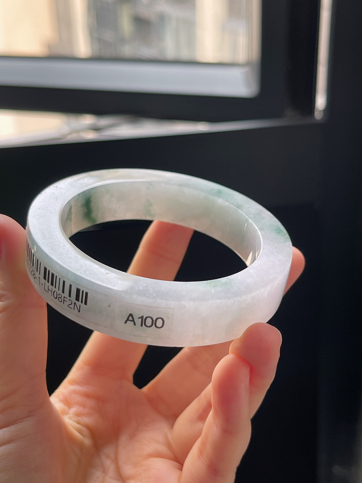 翡翠镯饼，⭕️正圈最大做58，最小做55.6