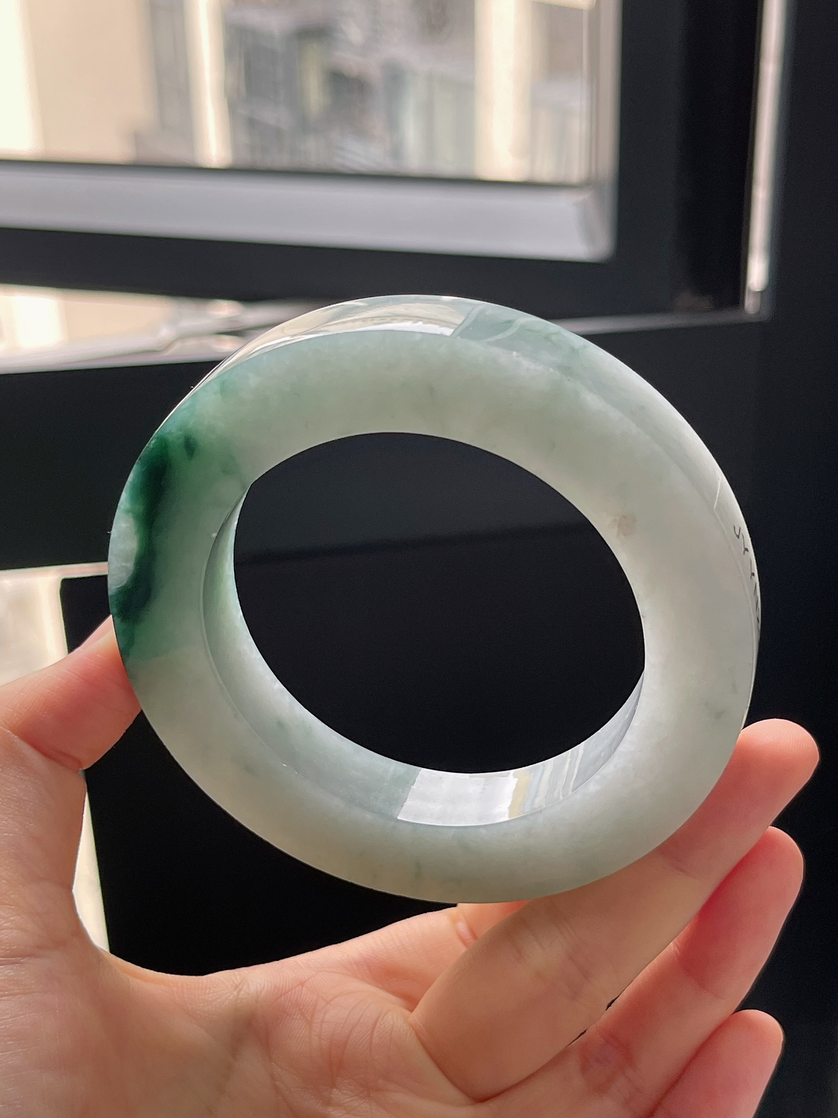 翡翠毛胚，⭕️正圈最大做69，圆条最大做65；最小做58.3