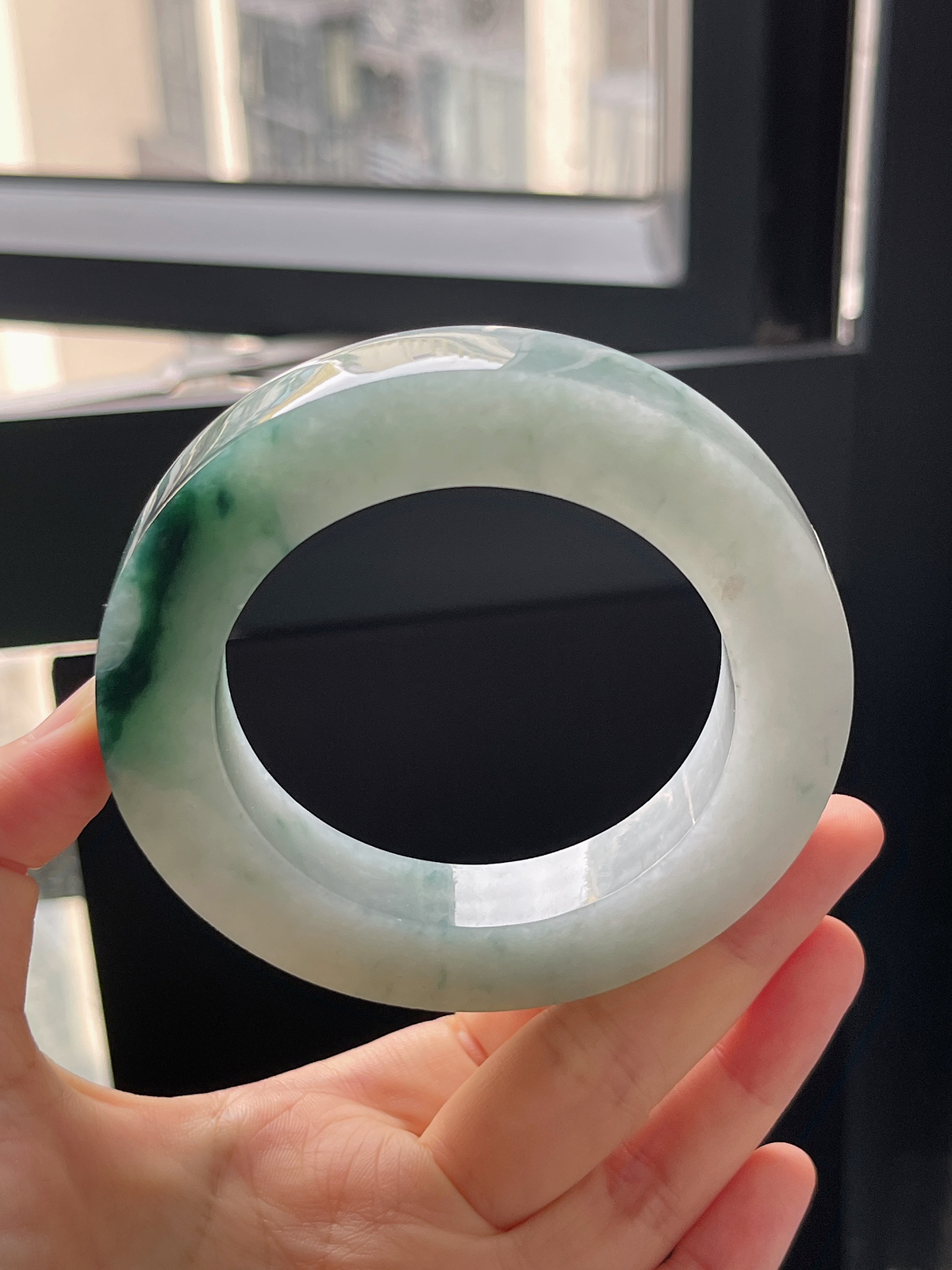 翡翠毛胚，⭕️正圈最大做69，圆条最大做65；最小做58.3