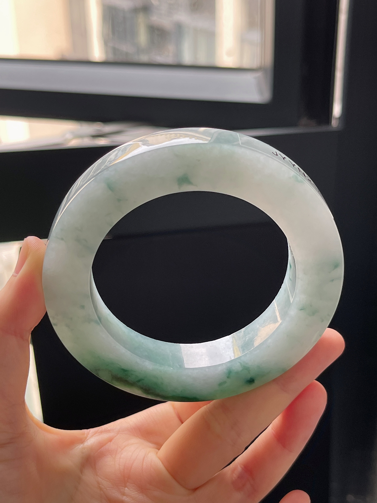 翡翠毛胚，⭕️正圈最大做69，圆条最小做65；最小做58.3