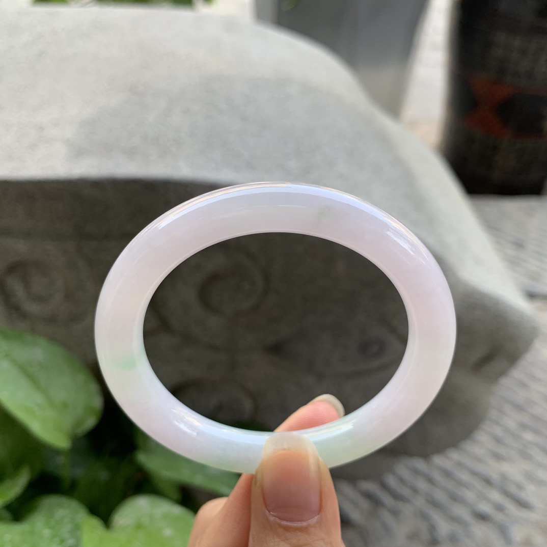 小圈口 53.7-9.1【春彩圆条手镯】圆条53  54可戴