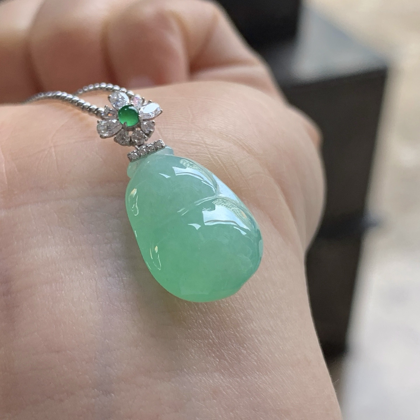 金扣晴绿豆子^_^颜色好看 清新