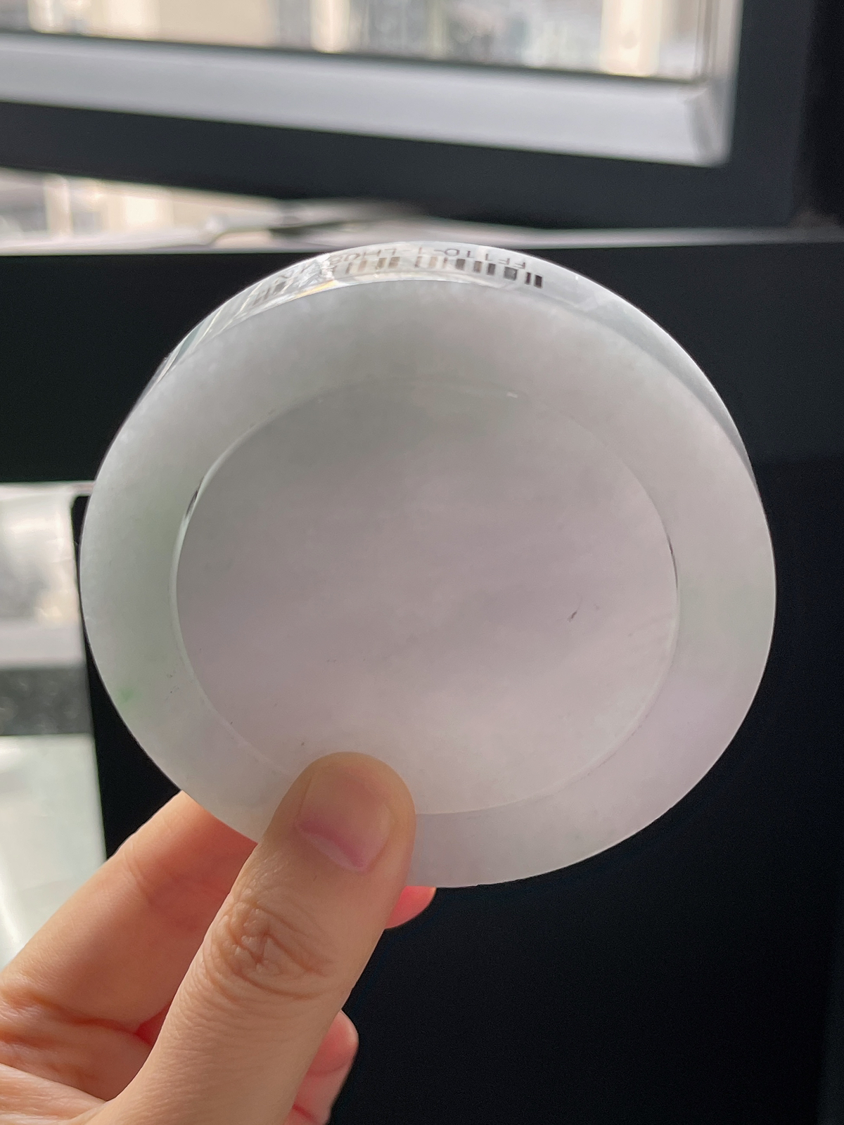 翡翠镯饼，⭕️正圈最大做59，最小做55.5