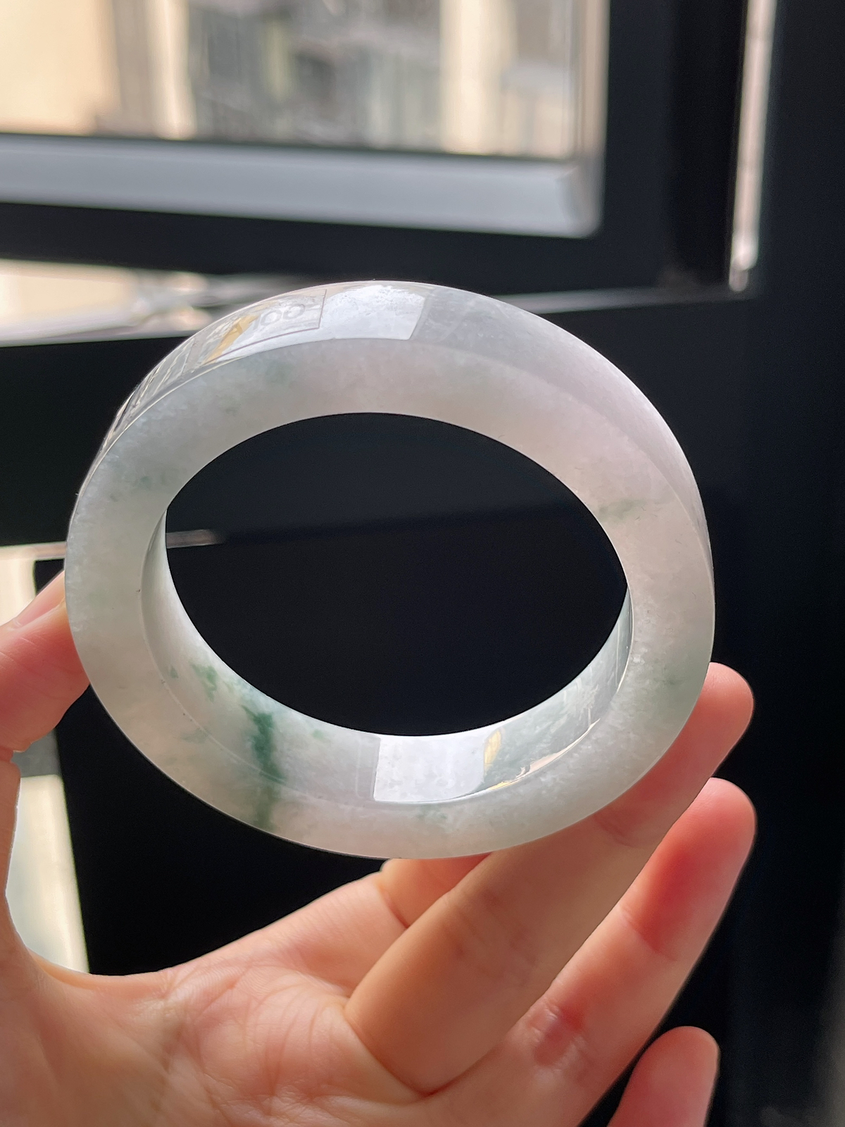 翡翠镯饼，⭕️正圈最大做58，最小做55.6