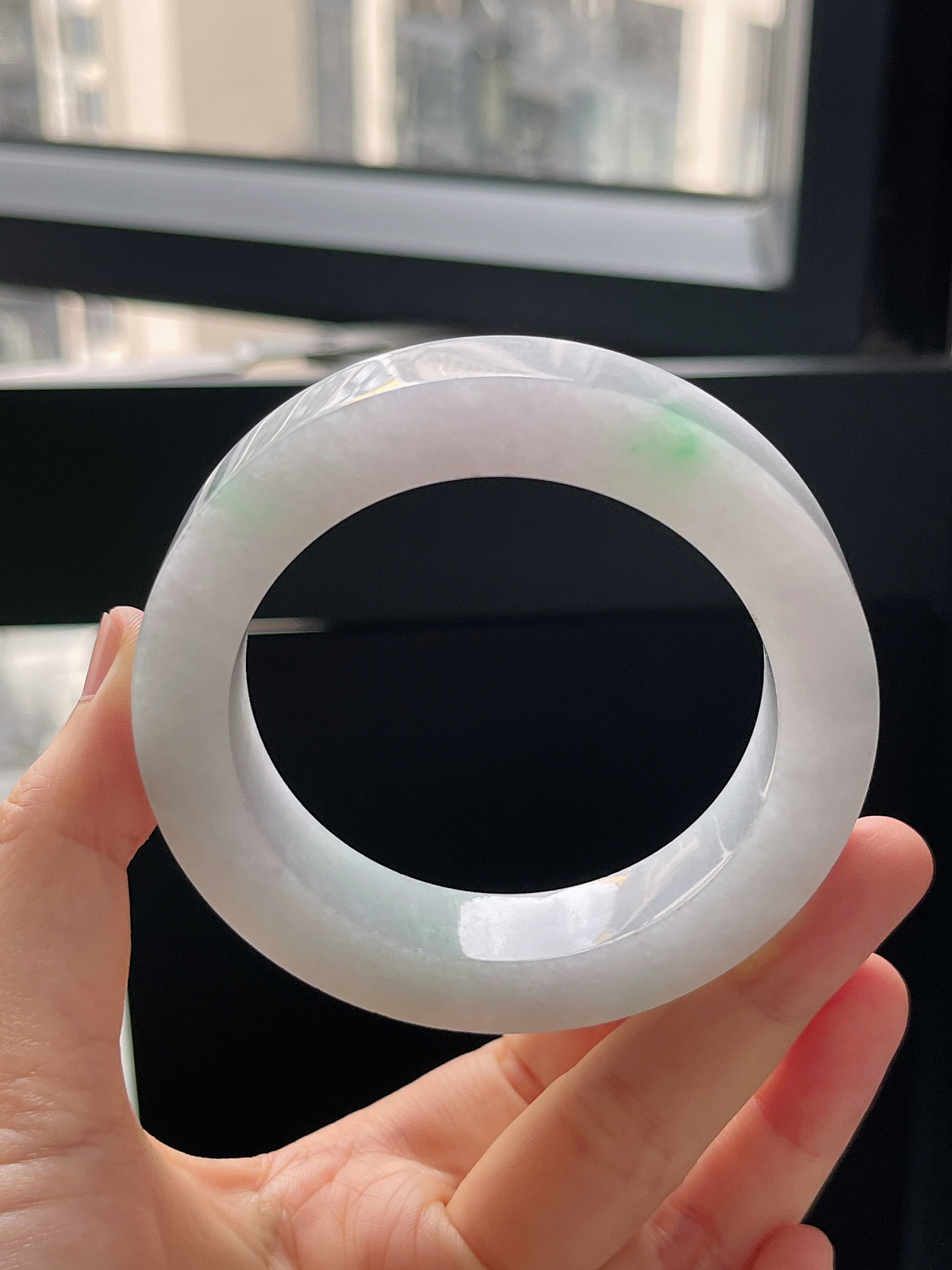 翡翠镯饼，⭕️正圈最大做59，最小做55.5