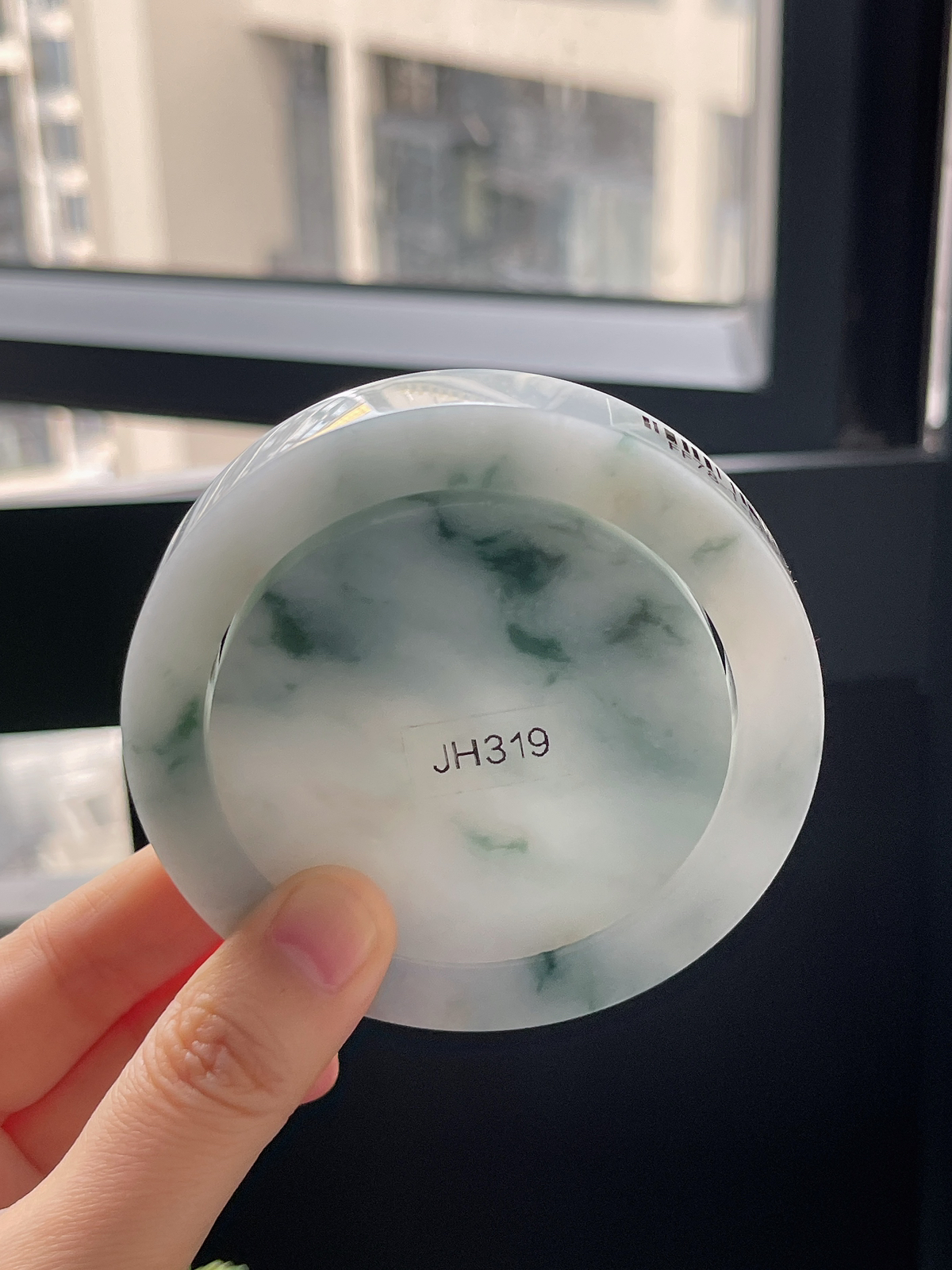 翡翠镯饼，⭕️正圈最大做59，最小做57.5