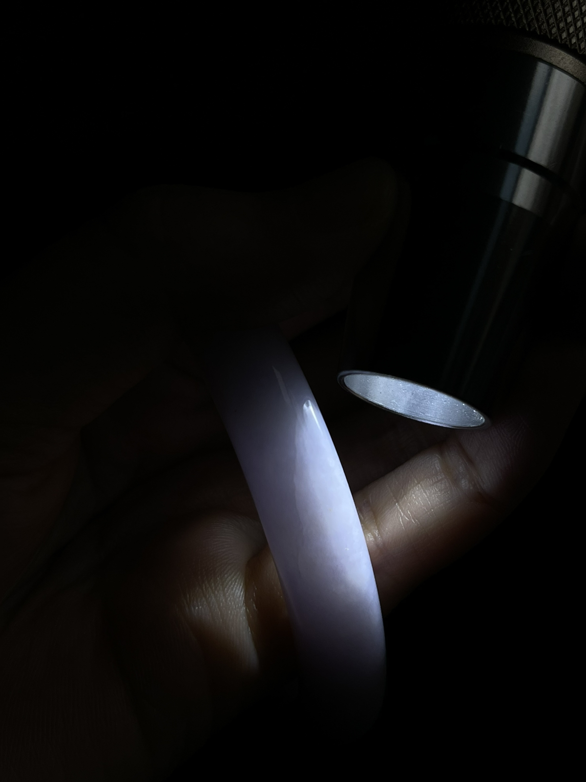 正圈57.2圈口，翡翠手镯