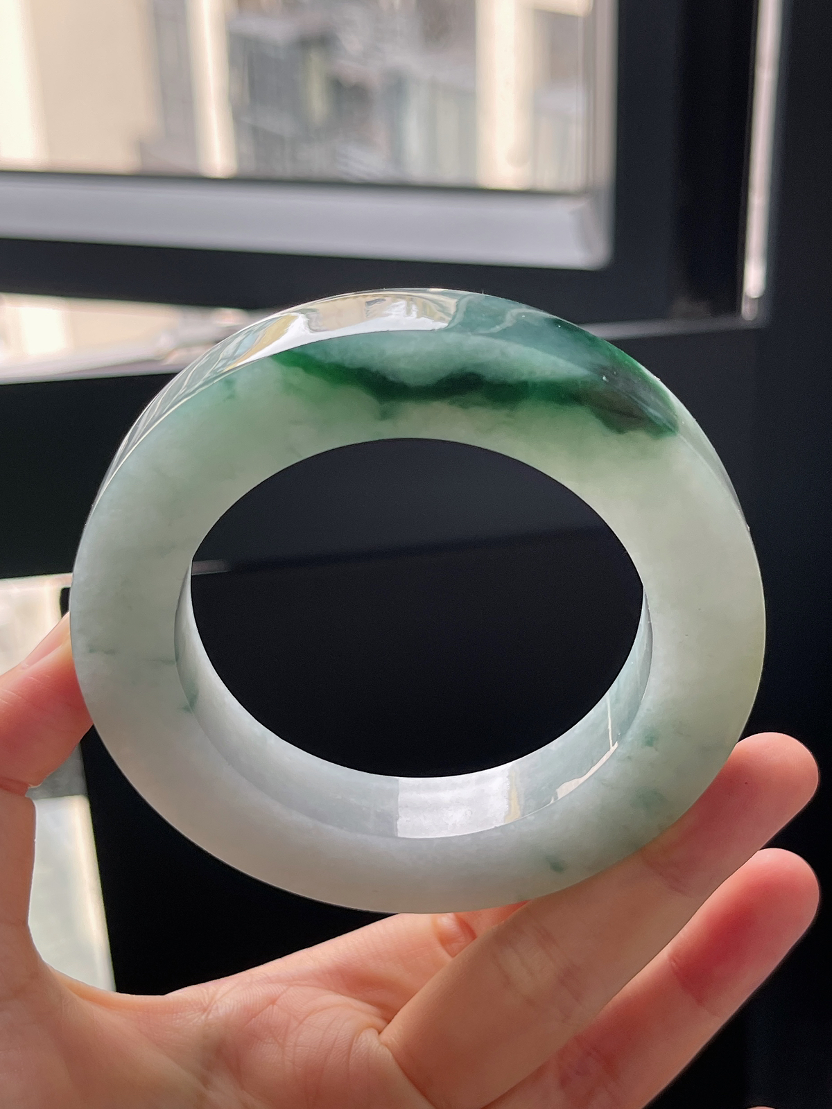 翡翠毛胚，⭕️正圈最大做69，圆条最大做65；最小做58.3