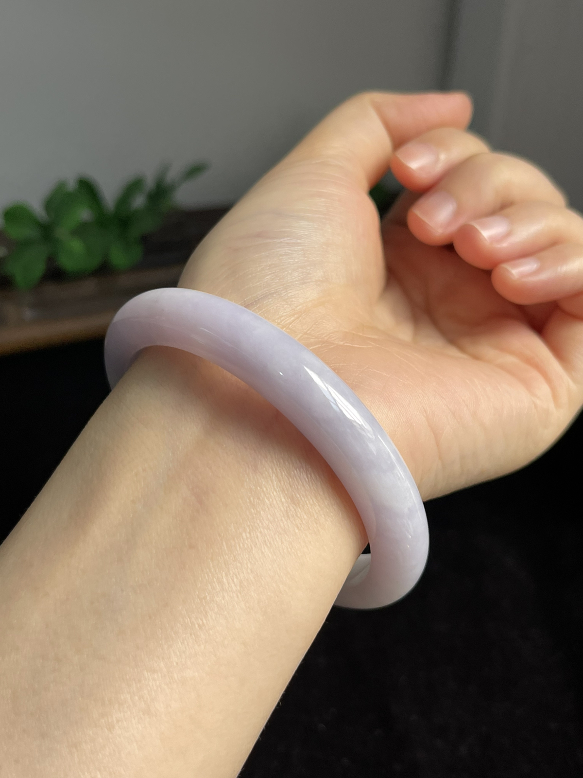 正圈57.2圈口，翡翠手镯