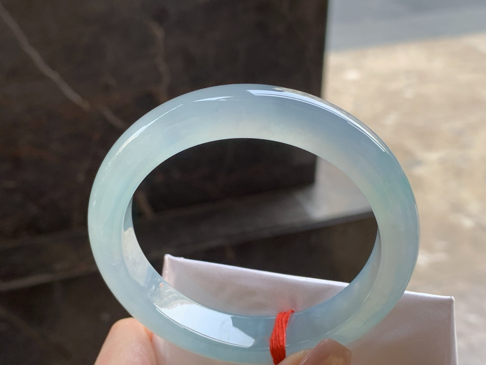 冰种手镯
种老水足 57.8/12.7/9.2mm