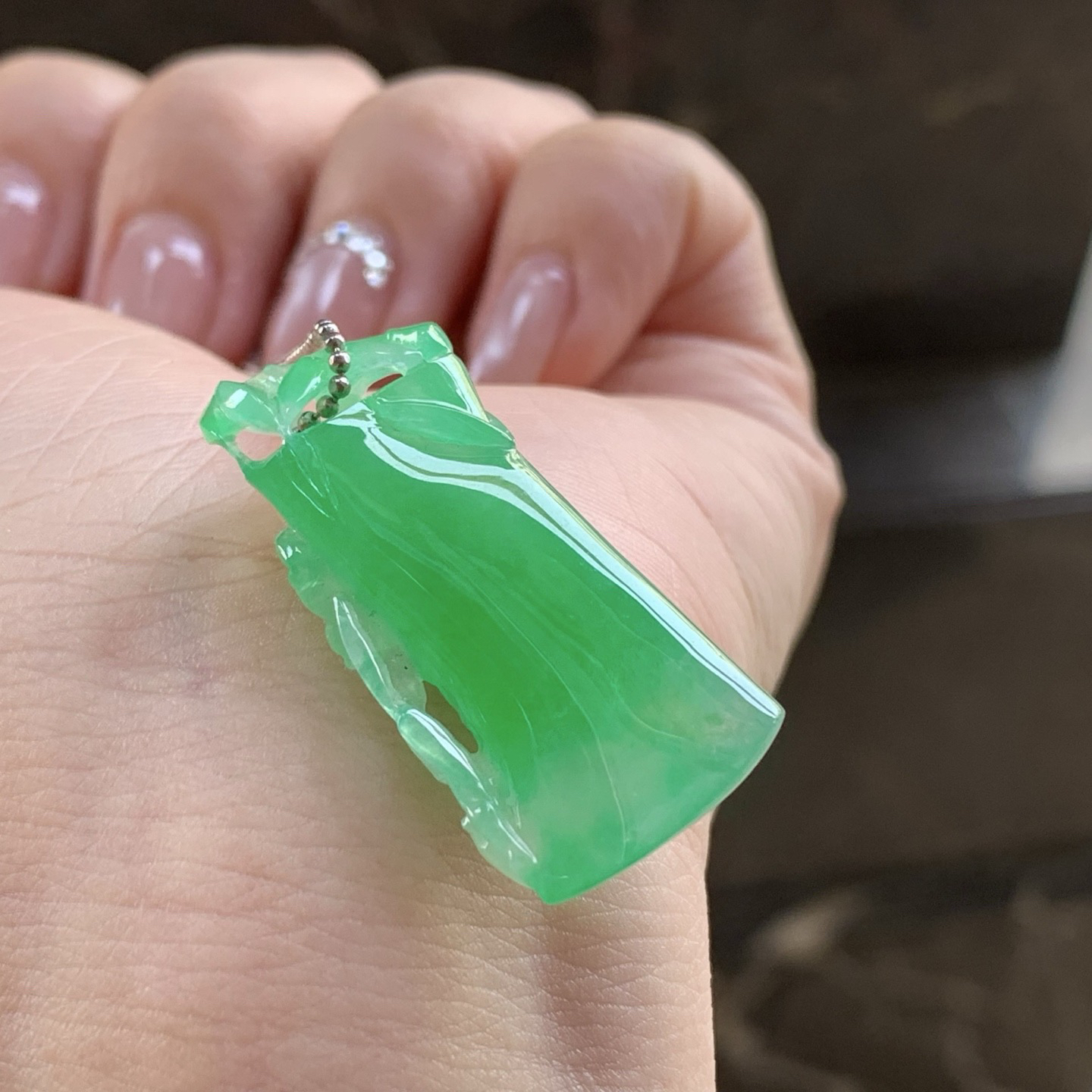 冰阳绿竹节
种色俱佳