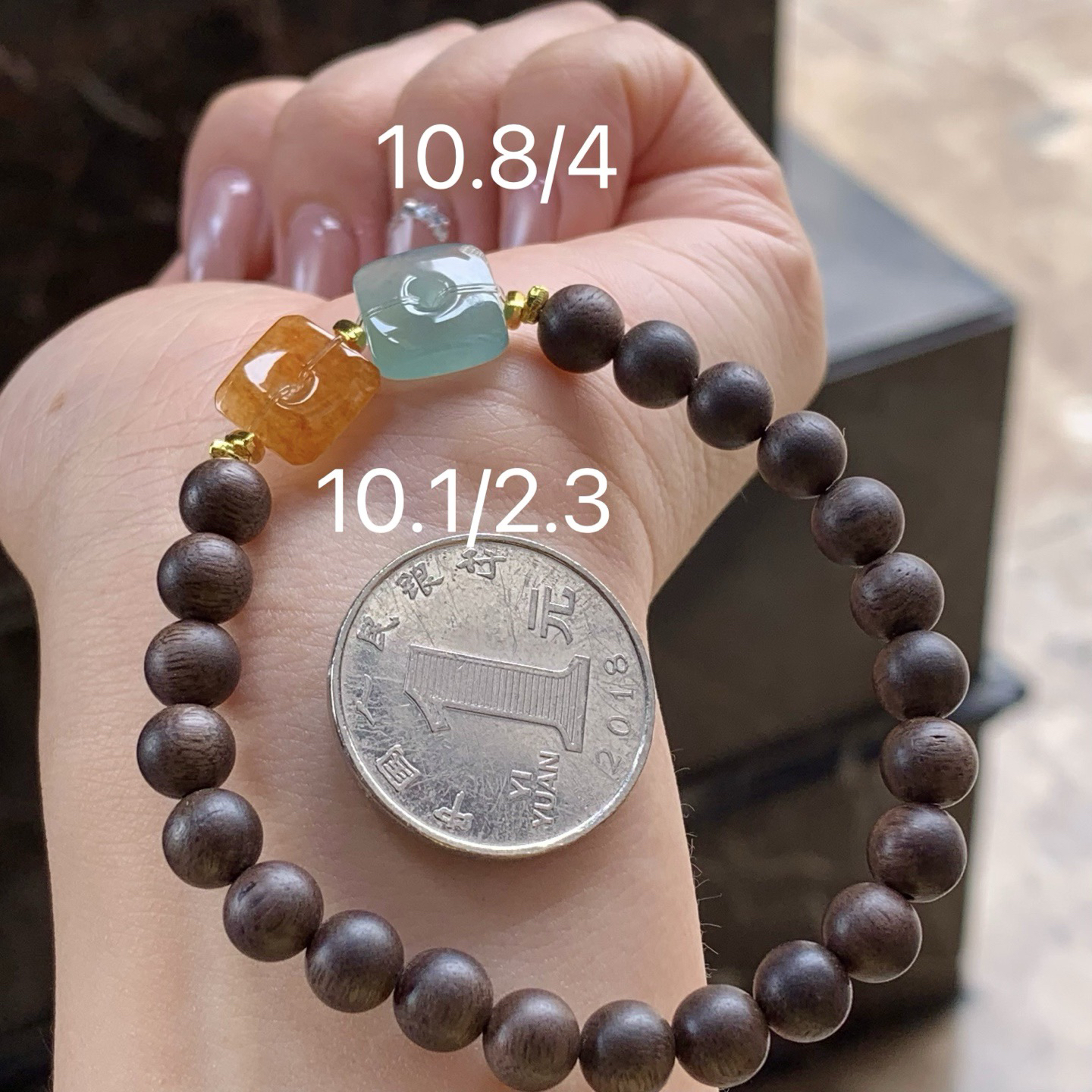 方扣手串
水润独特