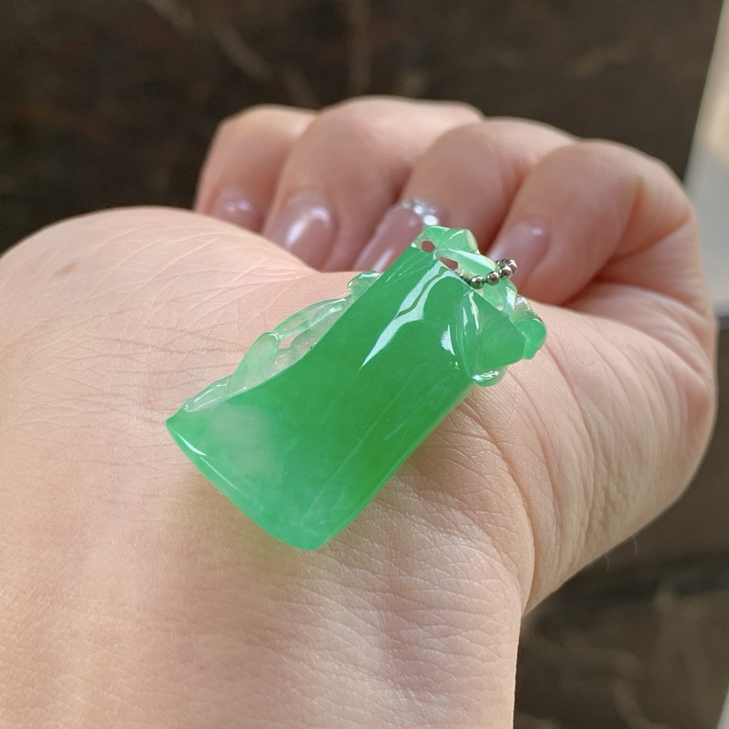 冰阳绿竹节
种色俱佳