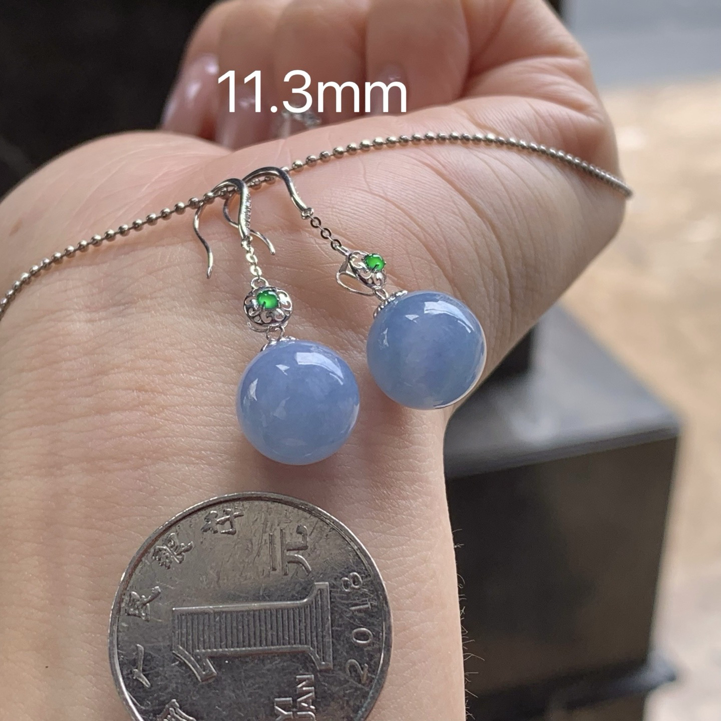 春色转运珠耳坠
独特 真金镶嵌