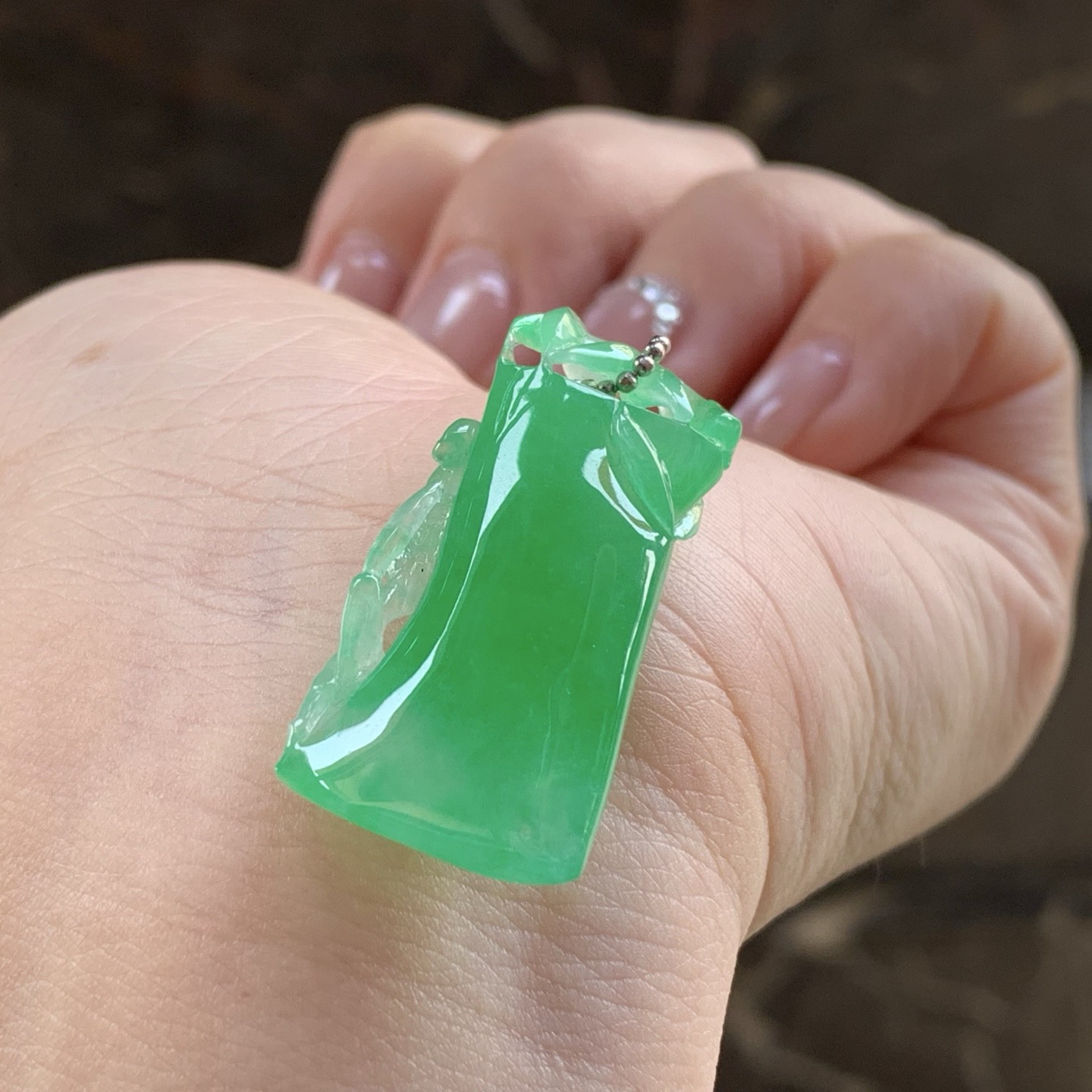 冰阳绿竹节
种色俱佳