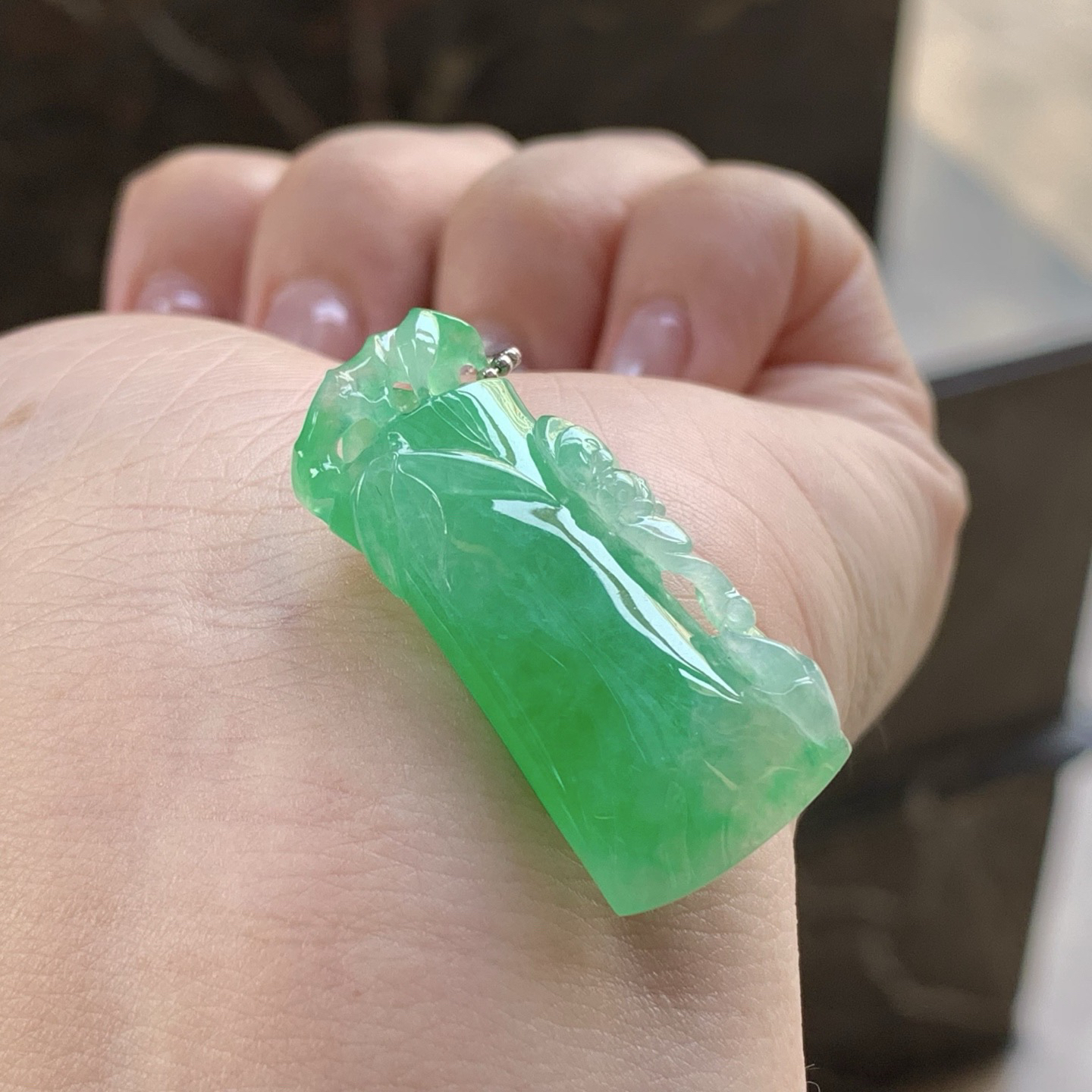 冰阳绿竹节
种色俱佳