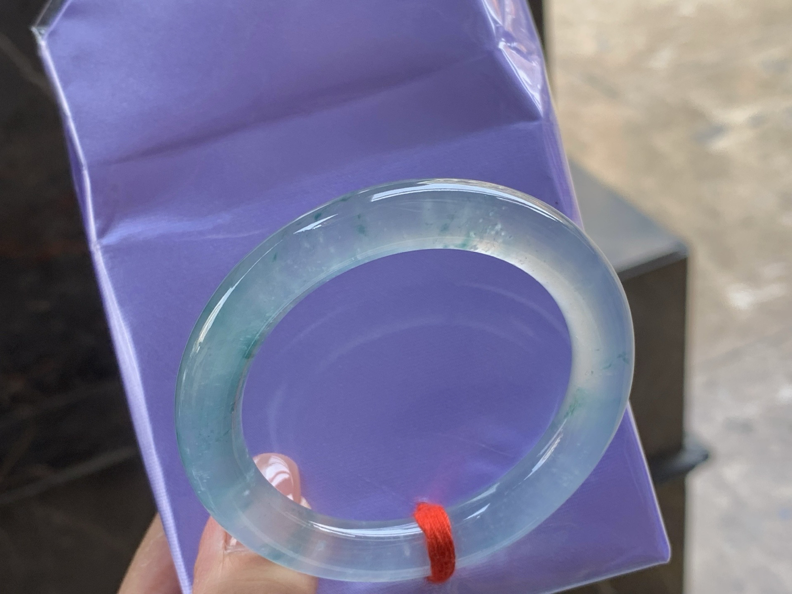 高冰飘花福镯
种老水足 50.5/9.6/9.3mm