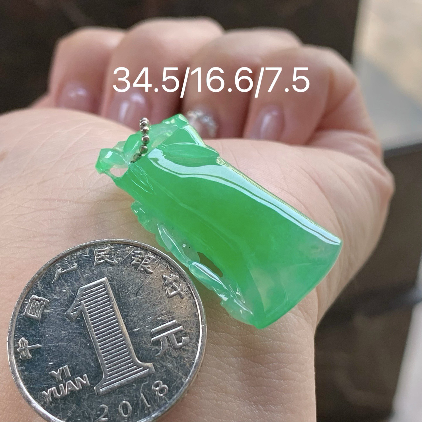 冰阳绿竹节
种色俱佳