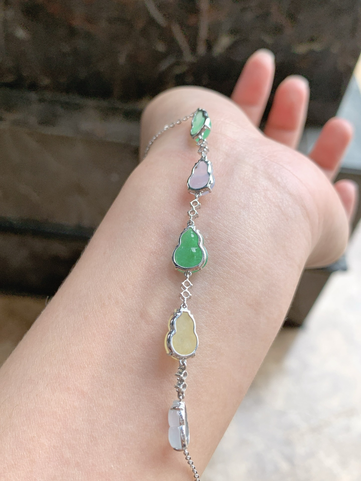 🤍多宝葫芦手链

颗颗精致细润，色彩超有层次，把满满的福禄全戴在手上～