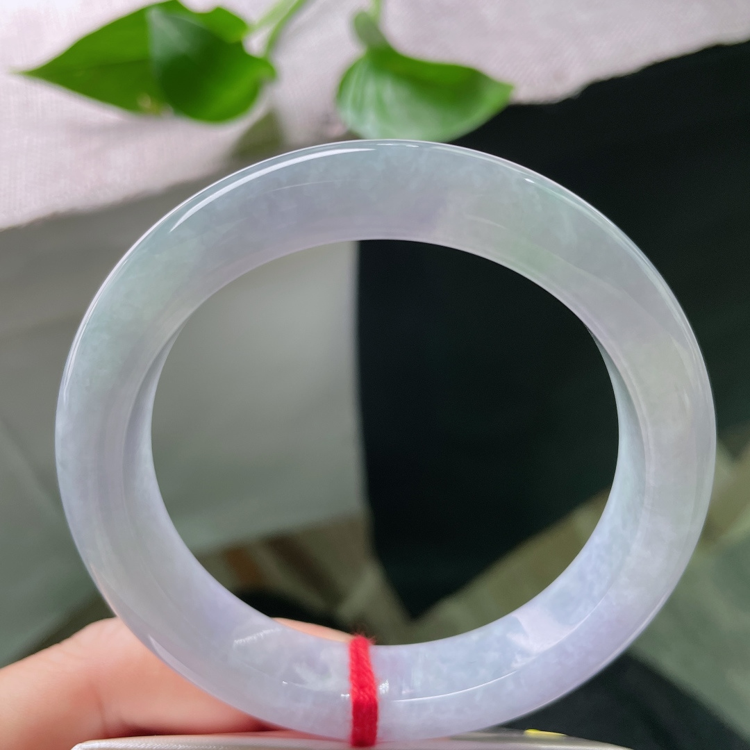 58.8/12.3/9.5紫罗兰正，水头好，种老，紫气东来，温润雅致，自带感。，ss50219a