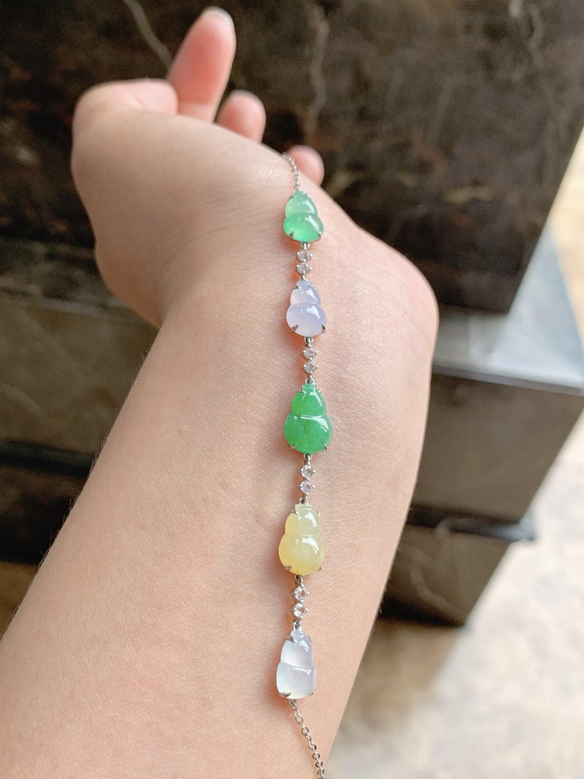 🤍多宝葫芦手链

颗颗精致细润，色彩超有层次，把满满的福禄全戴在手上～