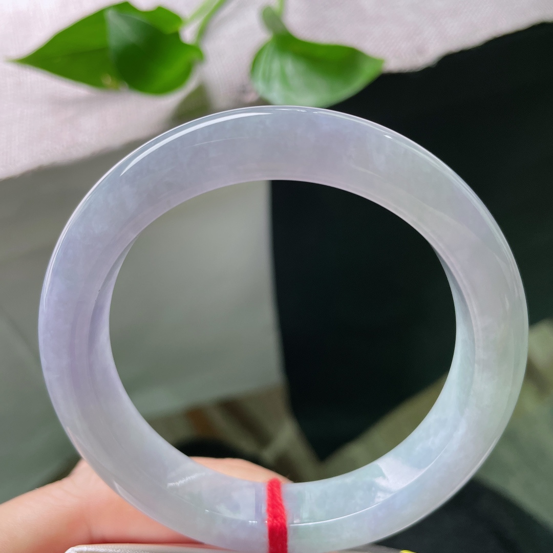 58.8/12.3/9.5紫罗兰正，水头好，种老，紫气东来，温润雅致，自带感。，ss50219a