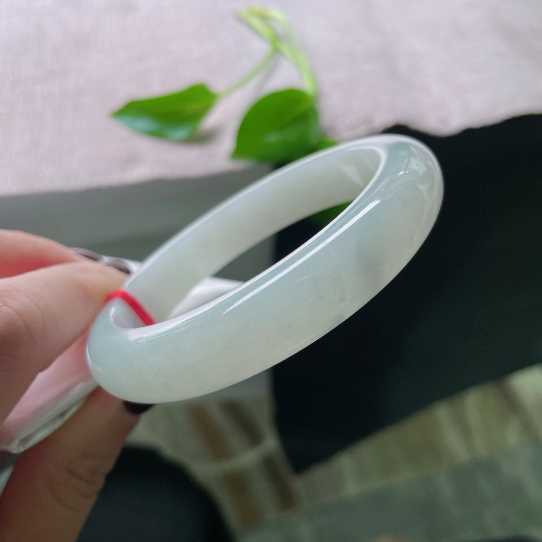 59.6/12.6/8.8，淡绿底正圈，素净，清风徐来，水波不兴。皮纹，ss49695a