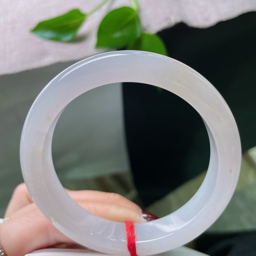 56.3/12.4/8.7紫罗兰正圈，水润细腻，清新简约，洒金招财进宝，甜美，ss46639a