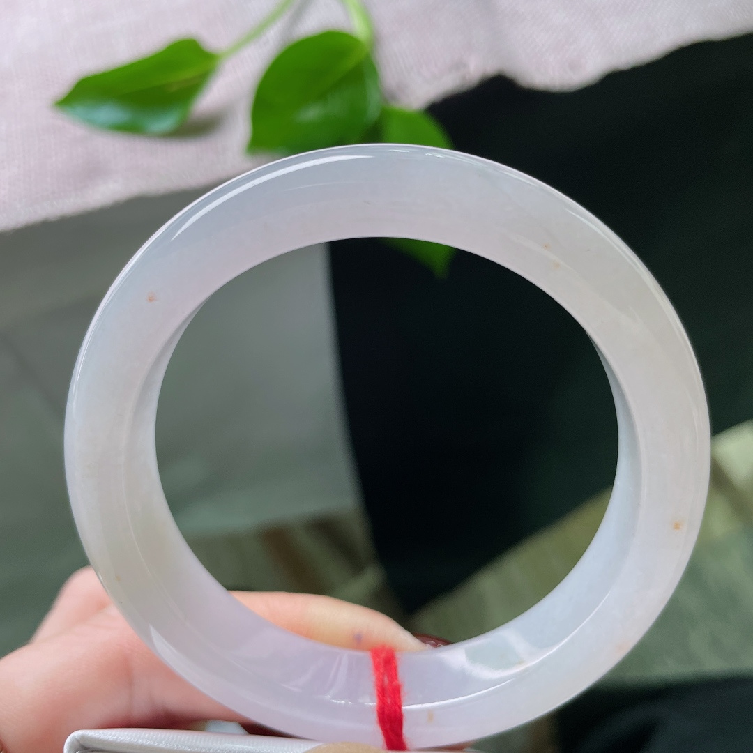 56.3/12.4/8.7紫罗兰正圈，水润细腻，清新简约，洒金招财进宝，甜美，ss46639a