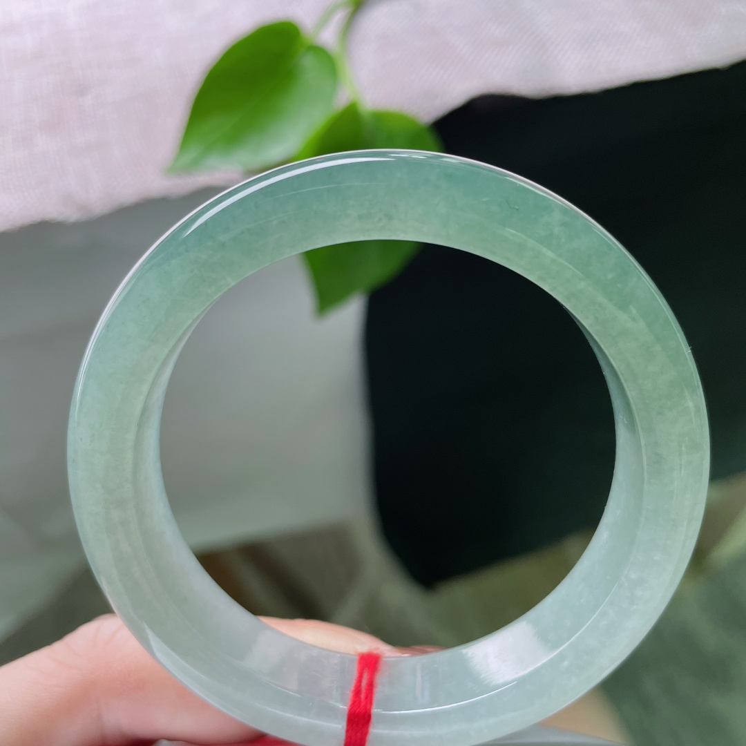 56.3/12.5/8.8冰蓝底正圈，冰润细腻，种老，半山水有相逢，贵气，ss49758a