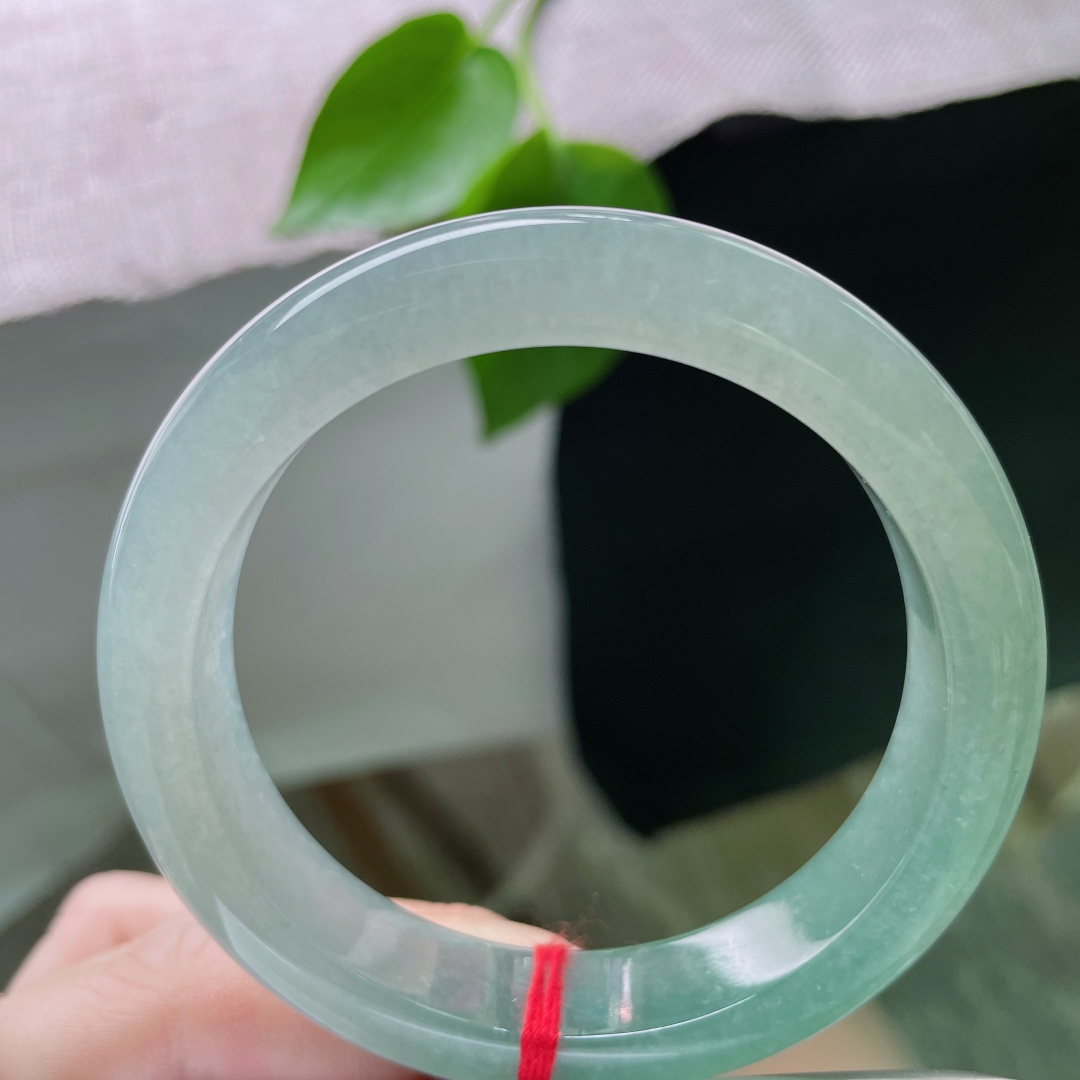 56.3/12.5/8.8冰蓝底正圈，冰润细腻，种老，半山水有相逢，贵气，ss49758a