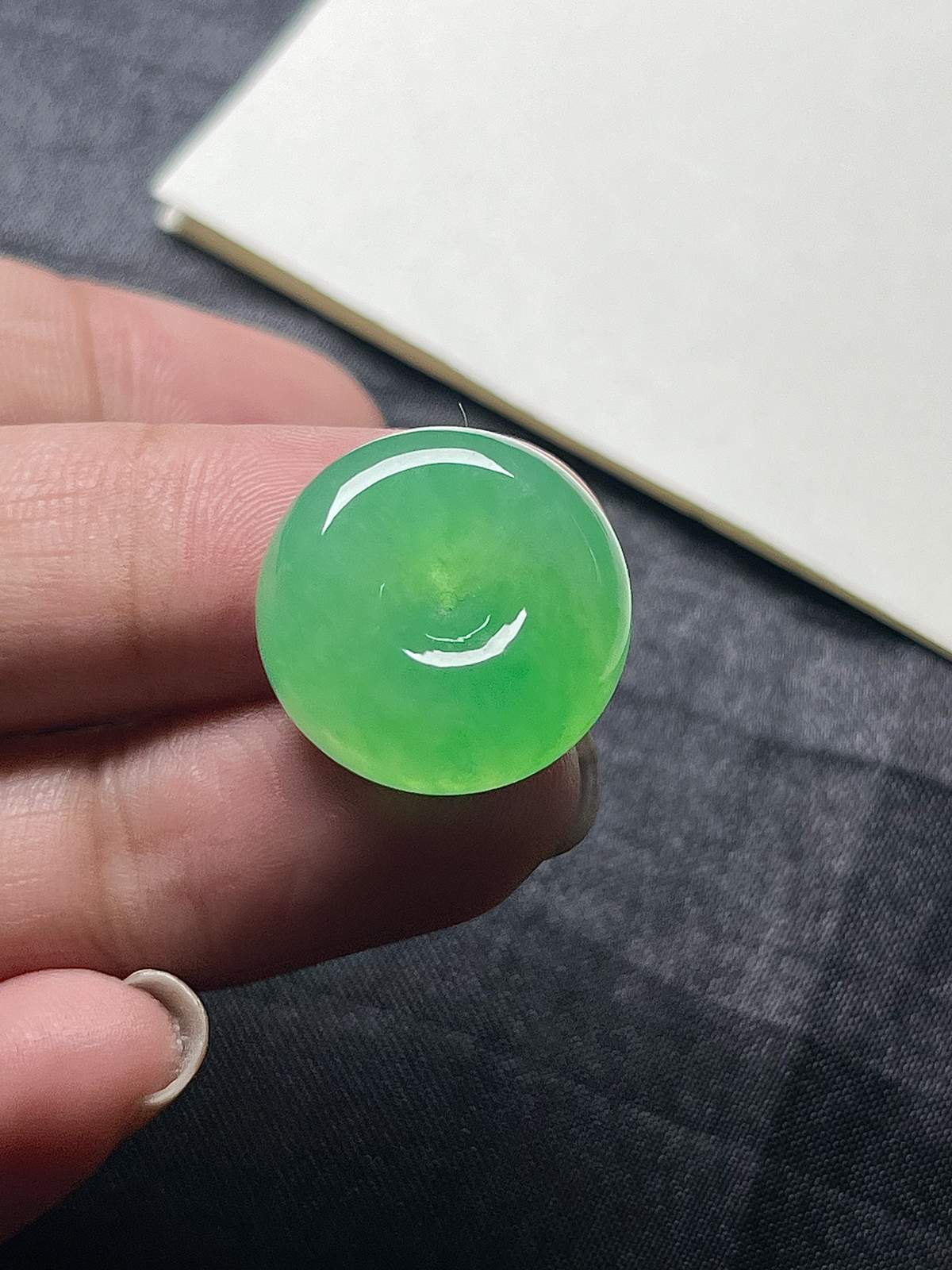 飘花灵动，种老细腻形体佳尺寸：21.6*5.5,