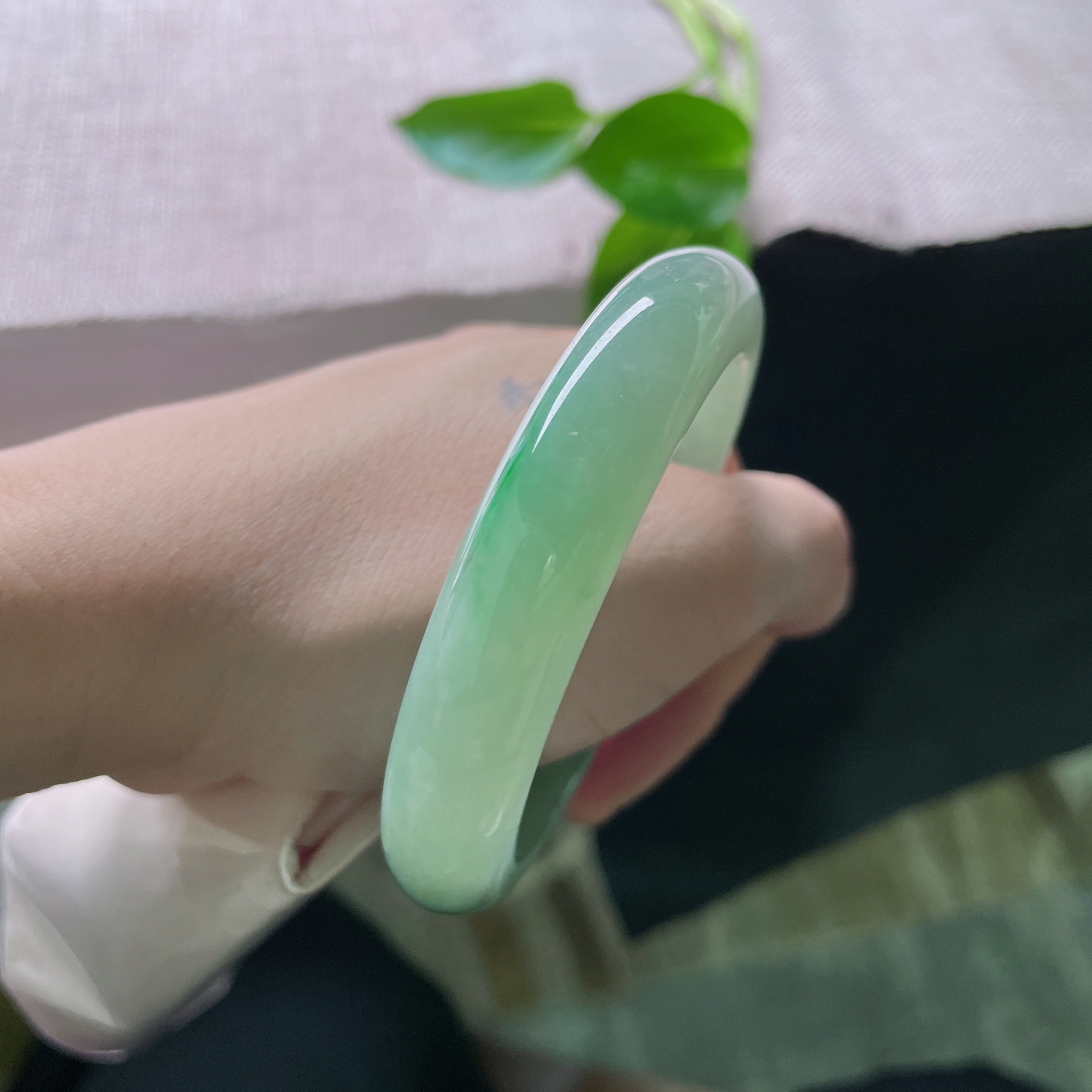 55.3/12.4/9，湖水绿正圈，一抹翠色鲜艳夺目，静谧又高级..ss49147a