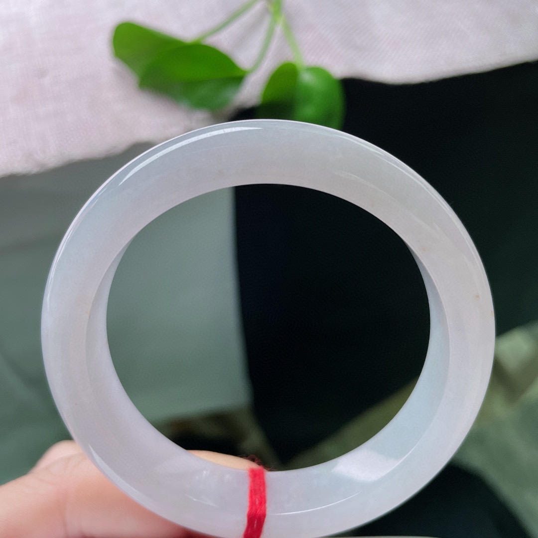 54.3/12.3/8.5冰紫正圈，水头好，种老，洒金，紫气东来，财运亨通。