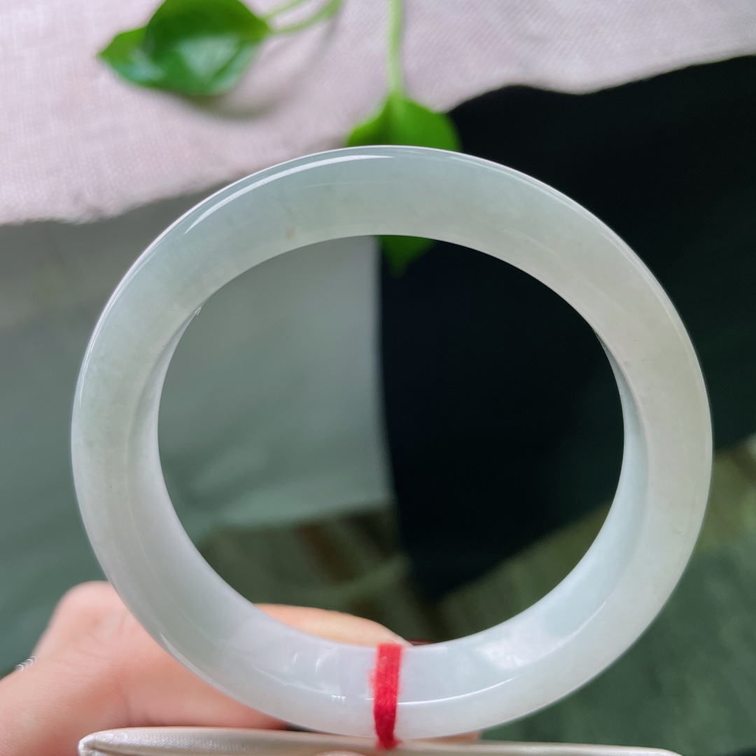 55.6/12.2/7.5，浅绿底正圈，淡雅倾心，干净，婉约中透露几分清秀之气，ss48019a