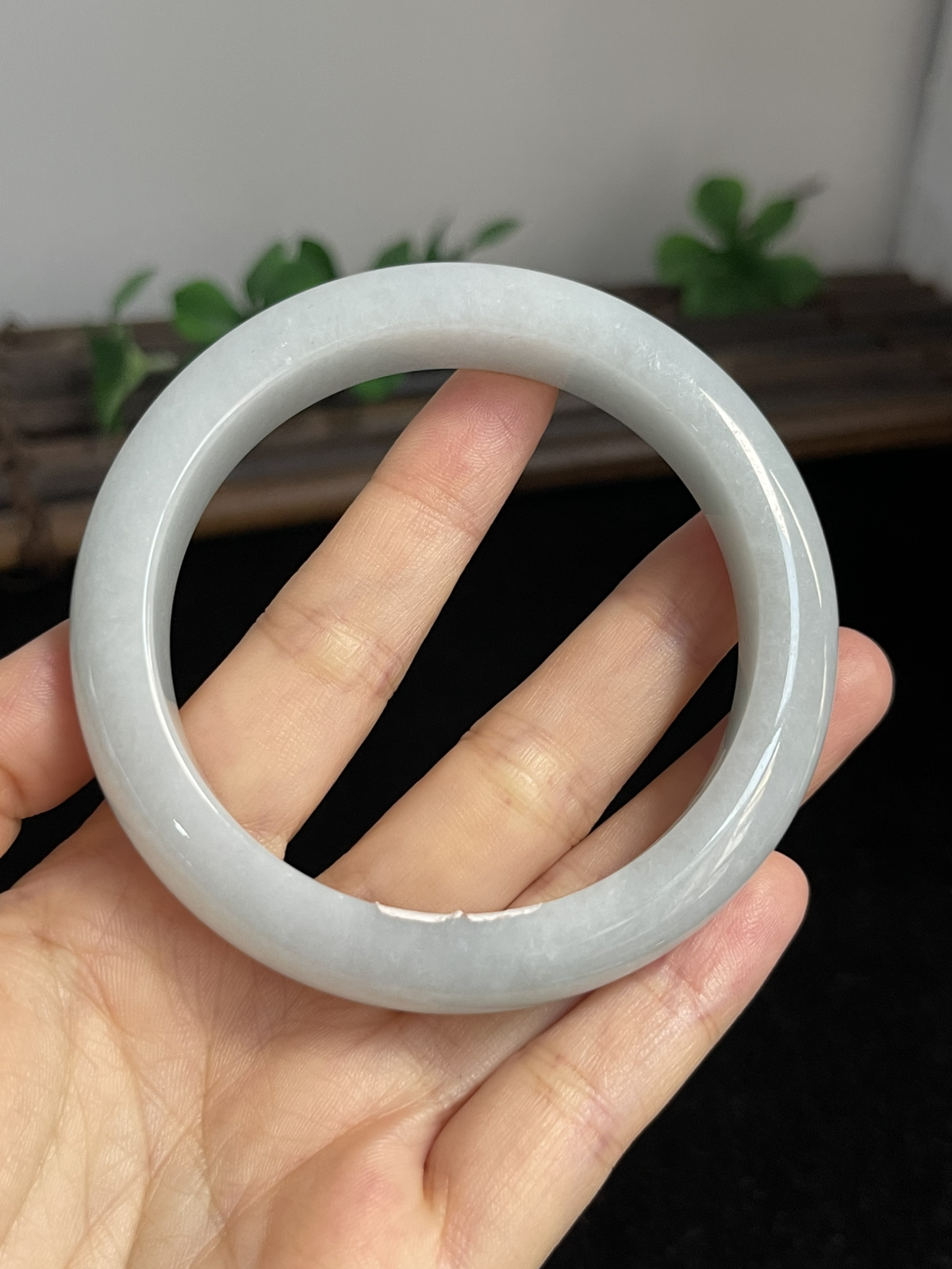 正圈59.5圈口，翡翠手镯